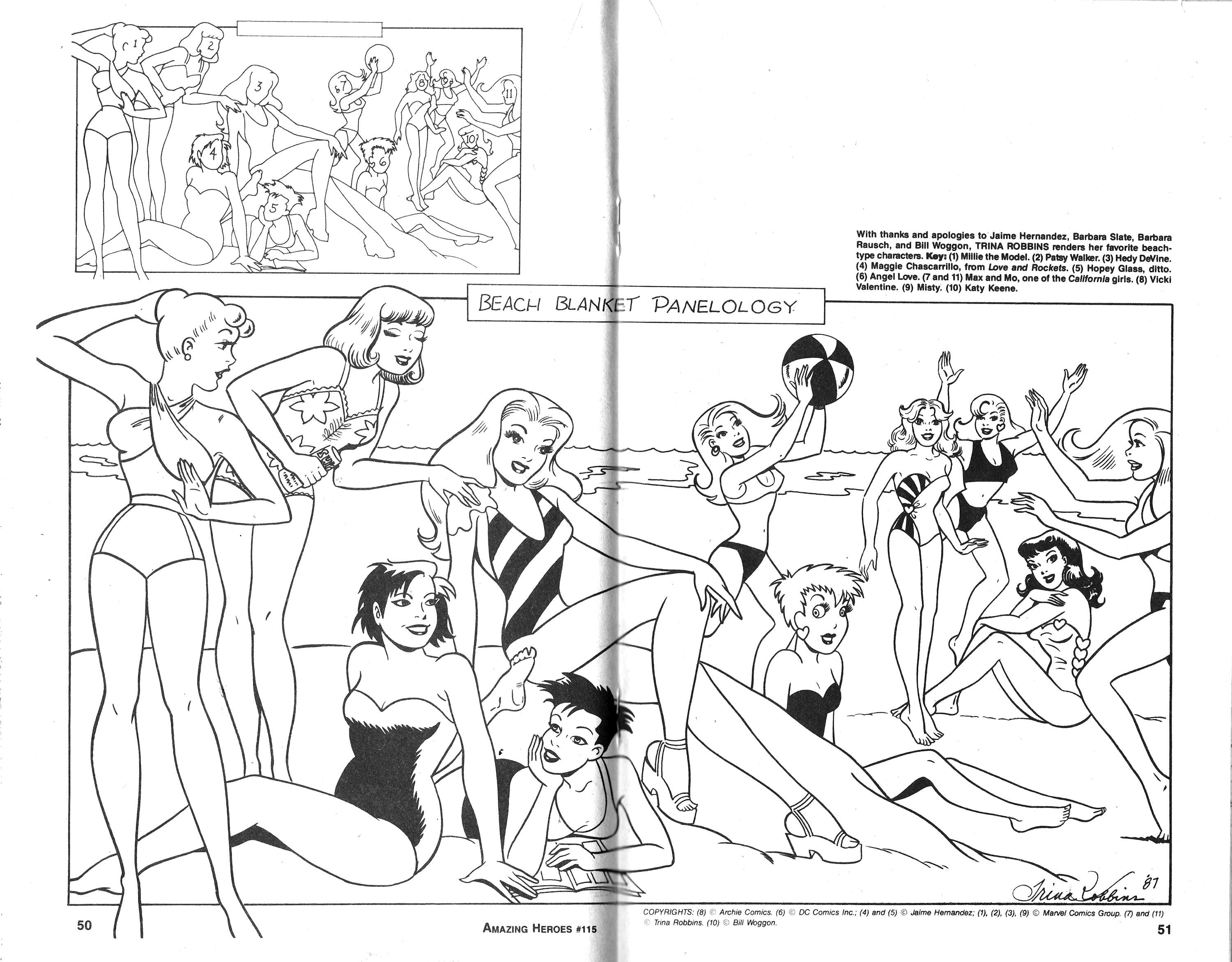 Read online Amazing Heroes comic -  Issue #115 - 26