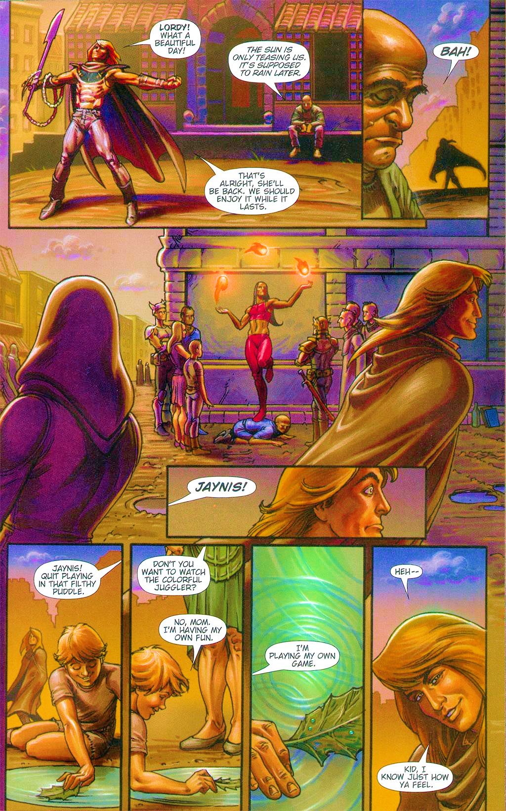 Read online Dawn: Three Tiers comic -  Issue #6 - 17