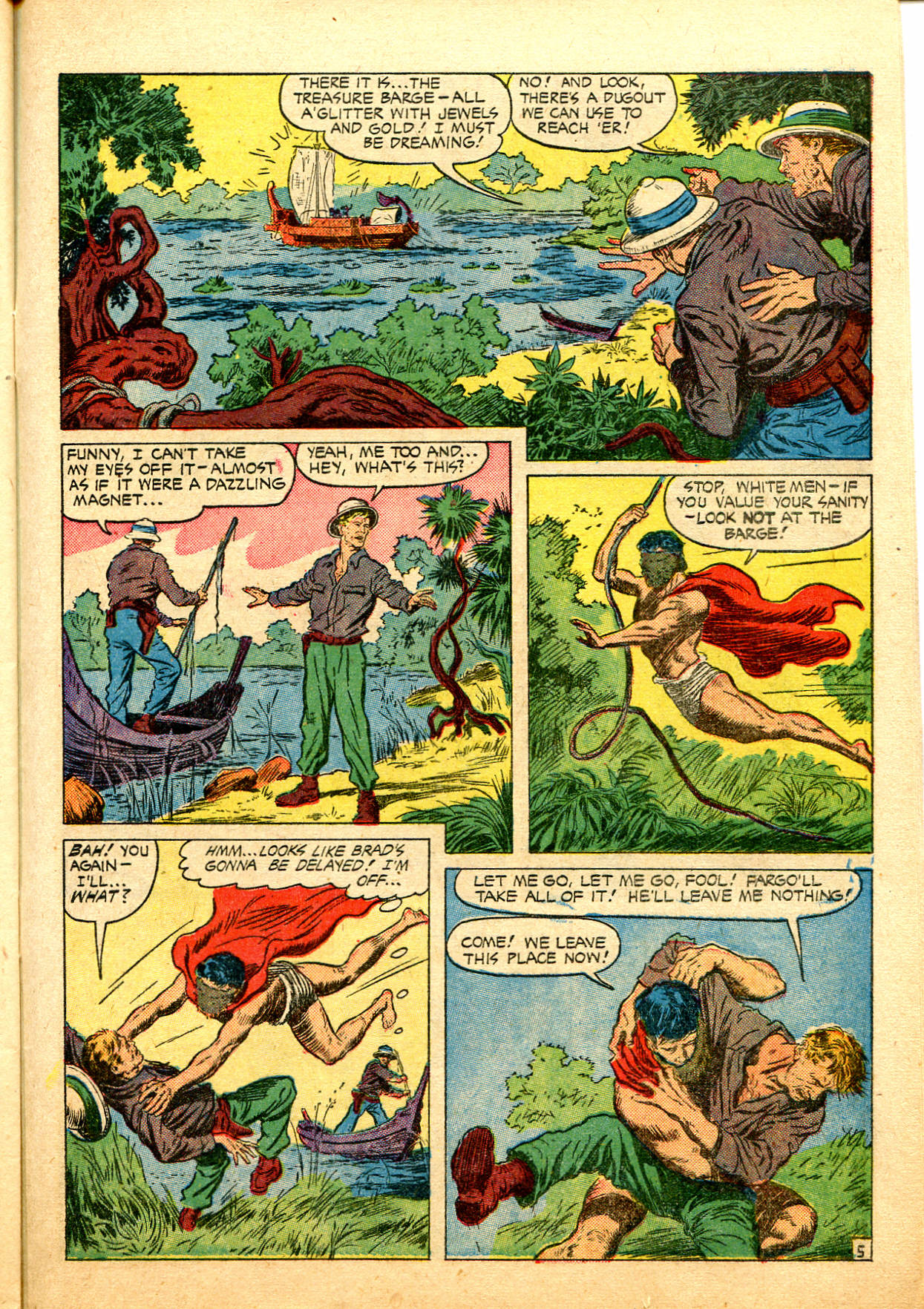 Read online Jungle Comics comic -  Issue #137 - 37