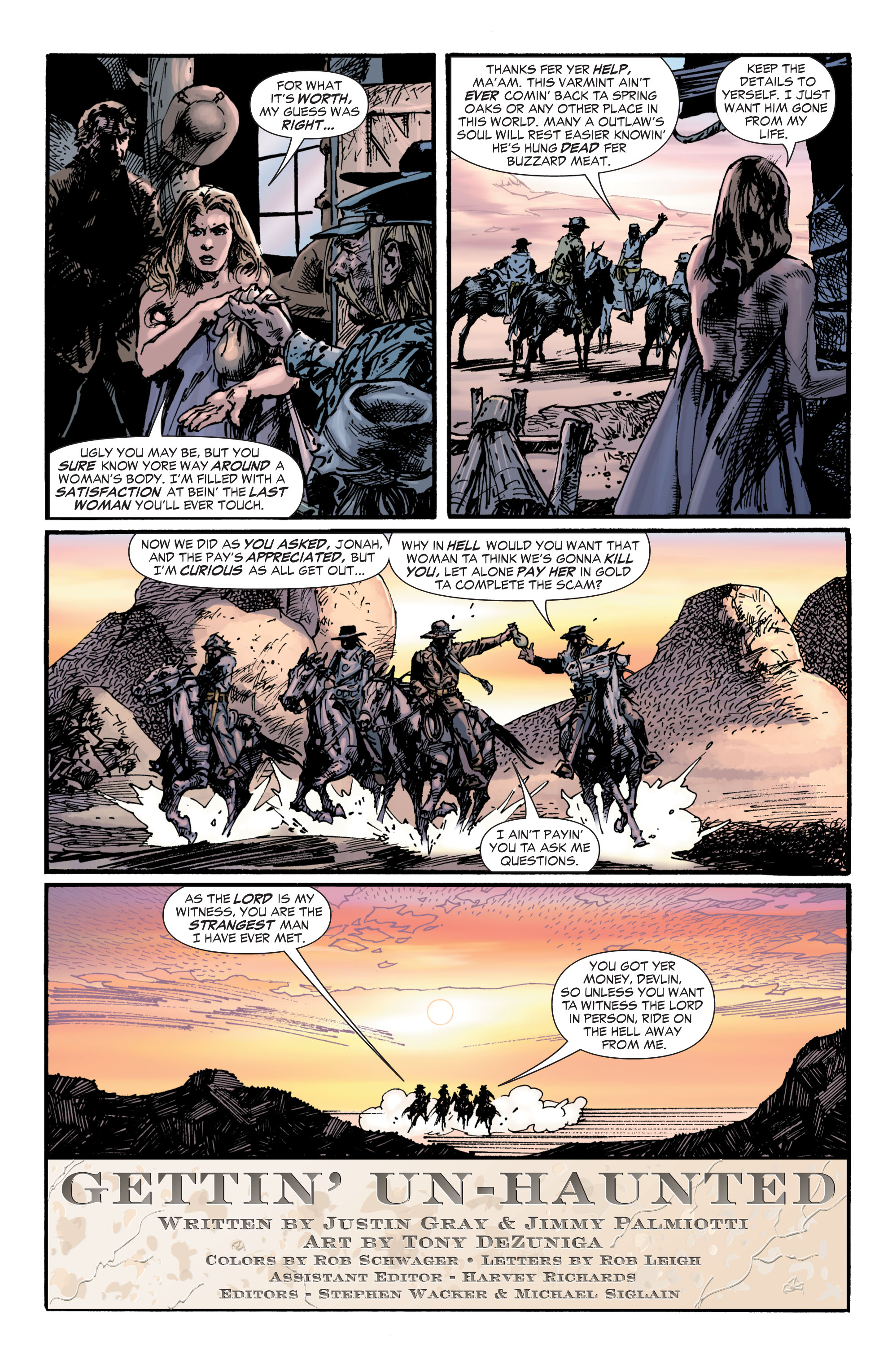 Read online Jonah Hex (2006) comic -  Issue #9 - 23