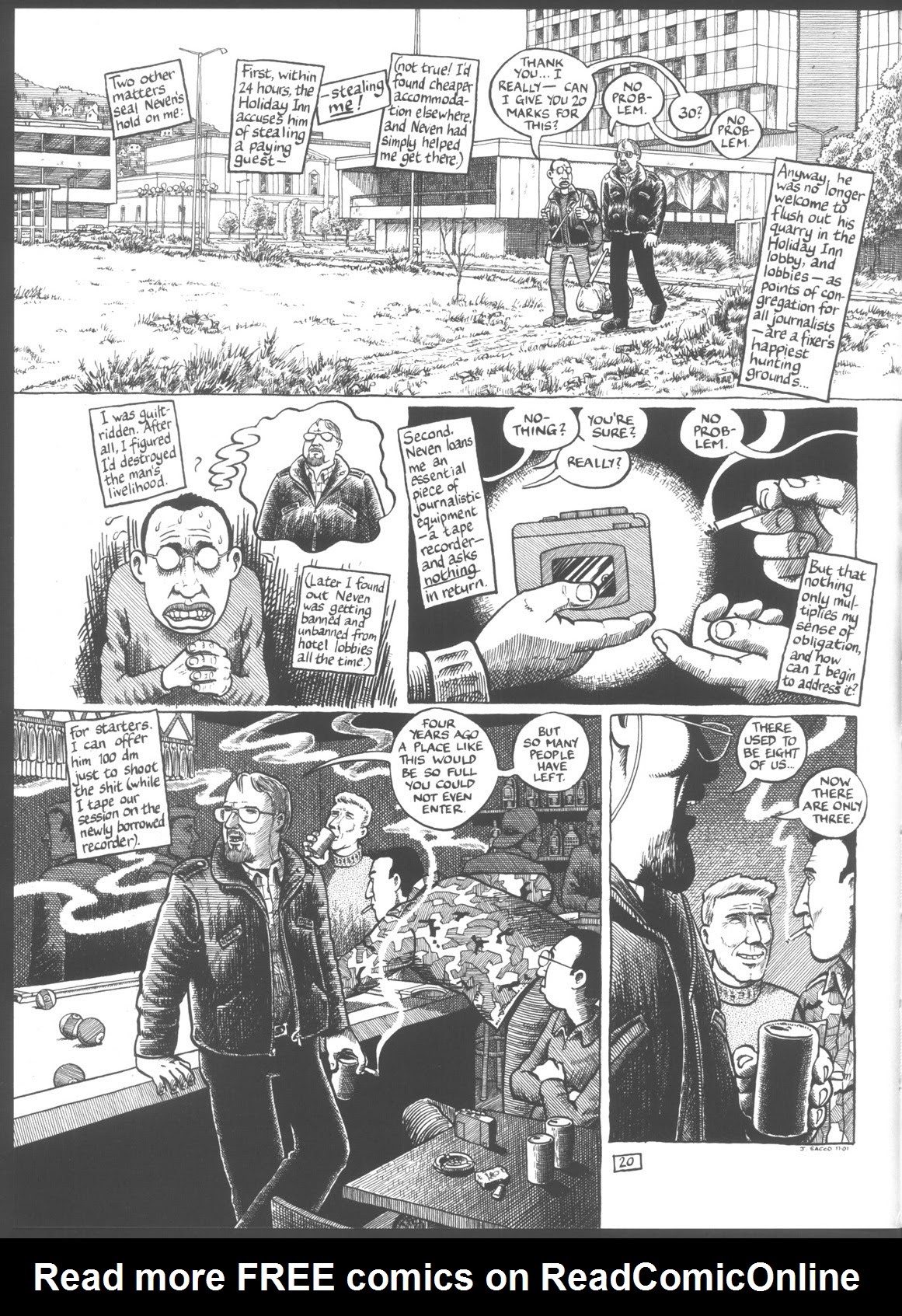 Read online The Fixer: A Story from Sarajevo comic -  Issue # TPB - 24