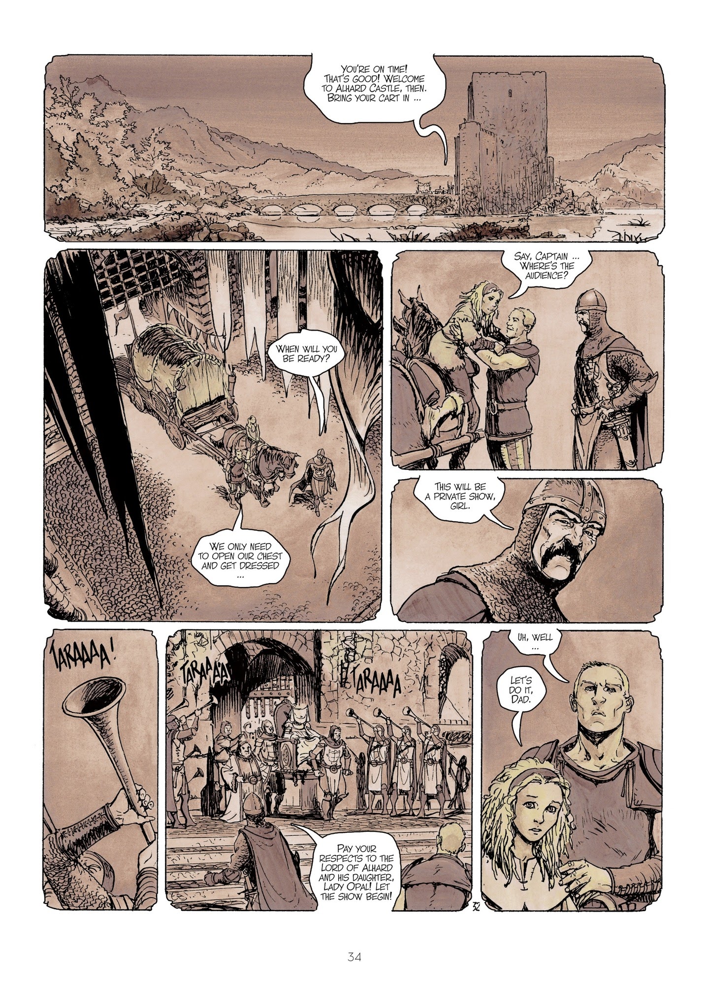 Read online Thorgal - Kriss of Valnor: I Forget Nothing! comic -  Issue # Full - 36