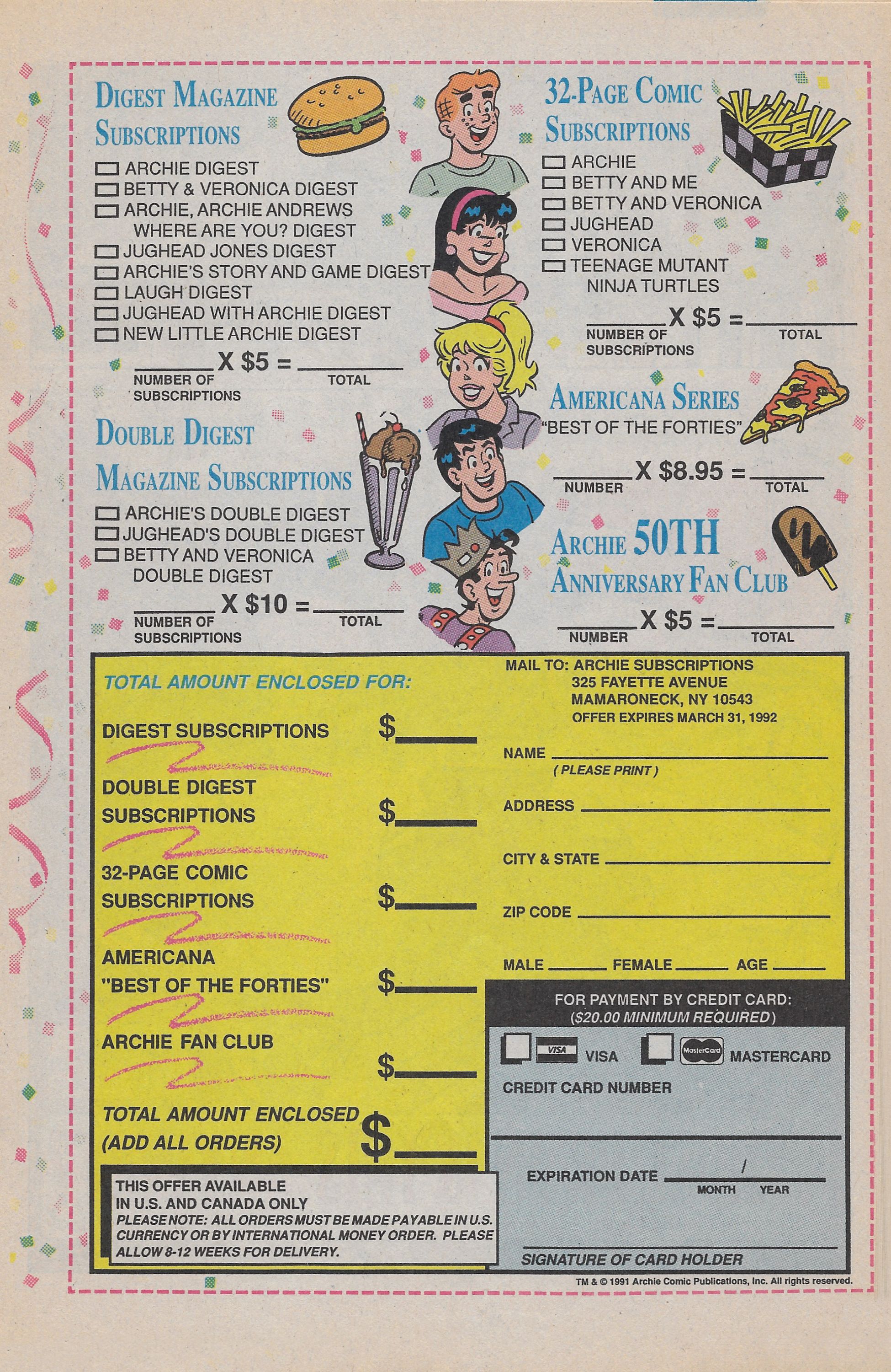Read online Jughead (1987) comic -  Issue #31 - 19