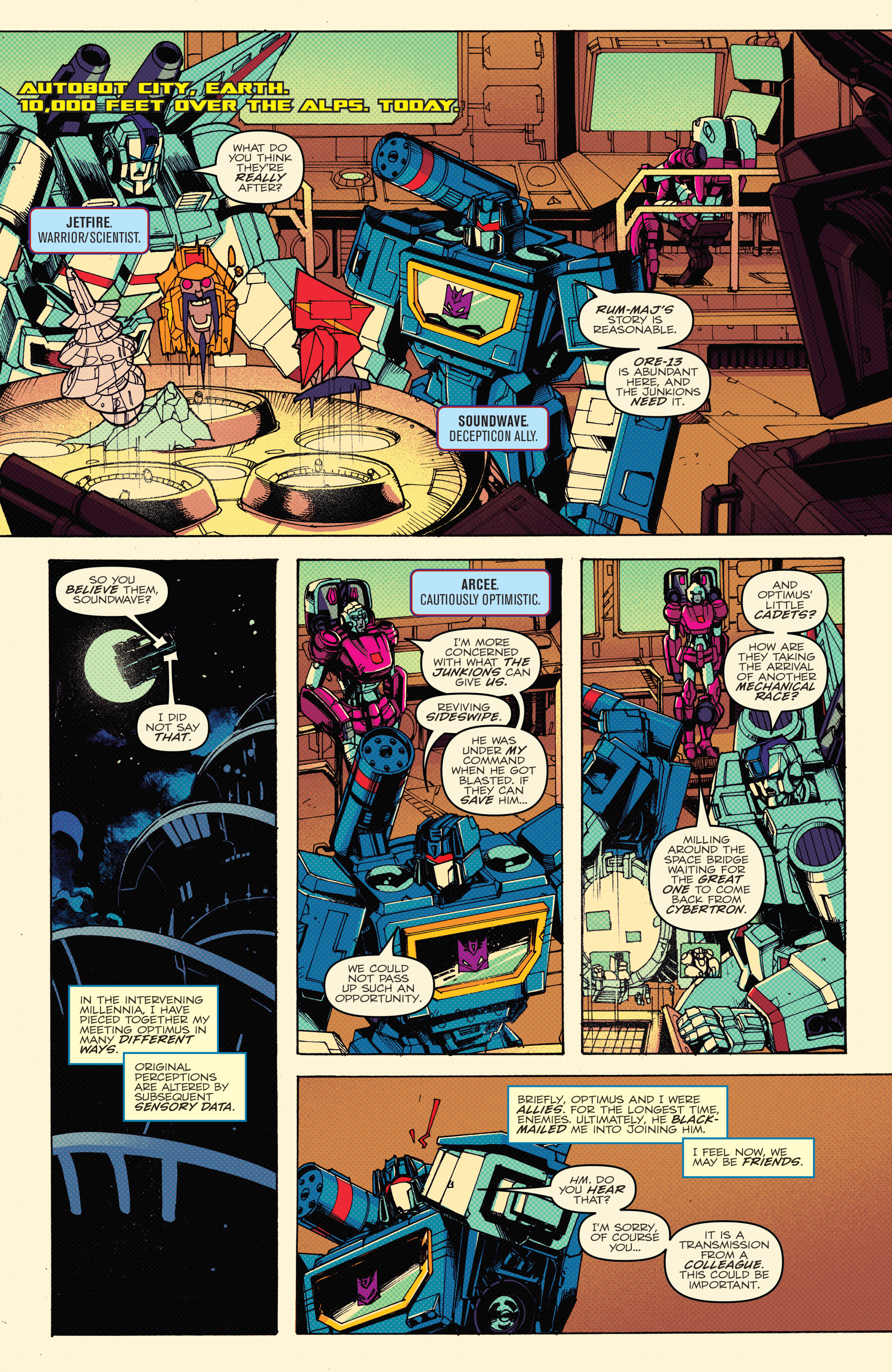 Read online Optimus Prime comic -  Issue #3 - 7