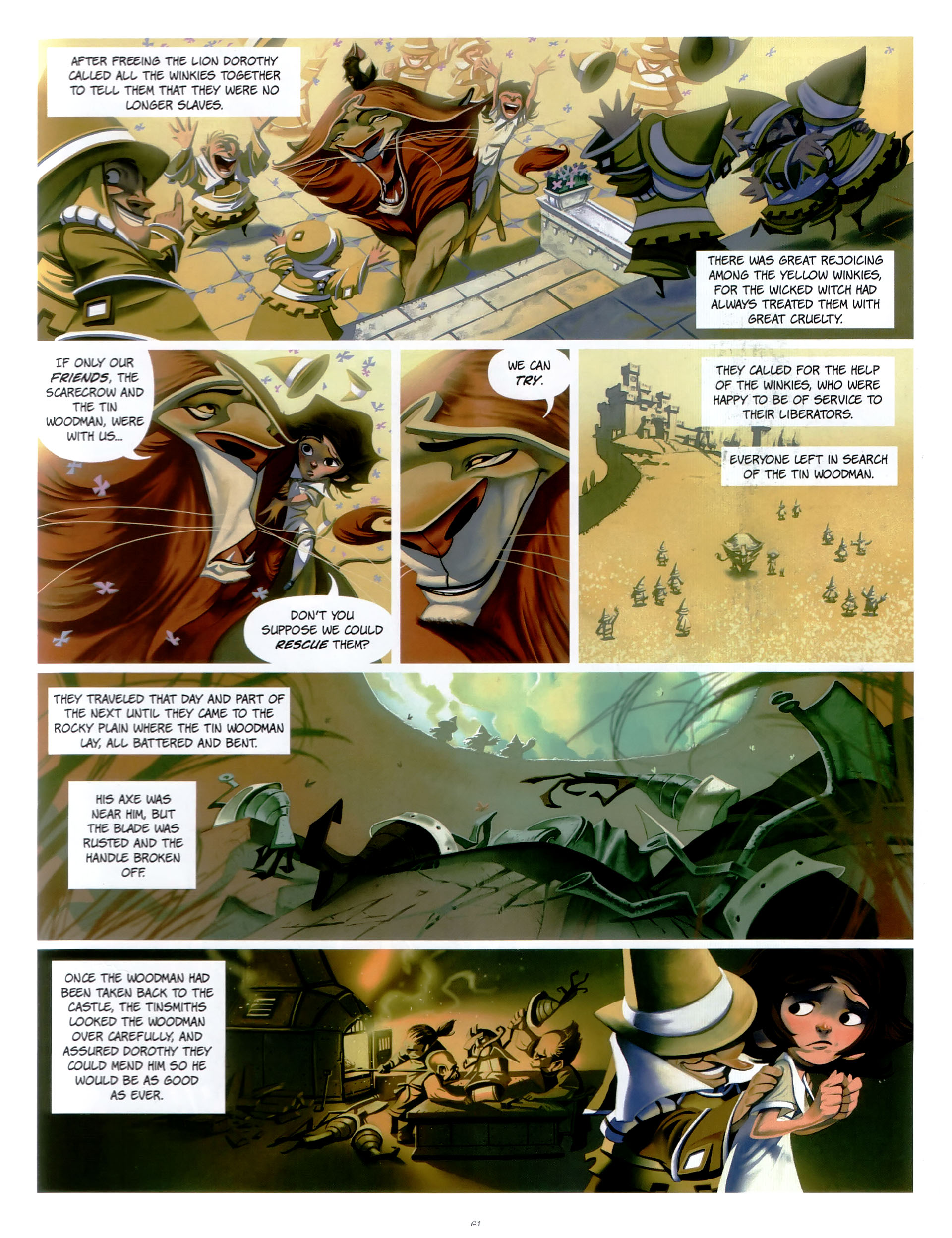 Read online The Wonderful Wizard of Oz (2006) comic -  Issue # TPB - 63