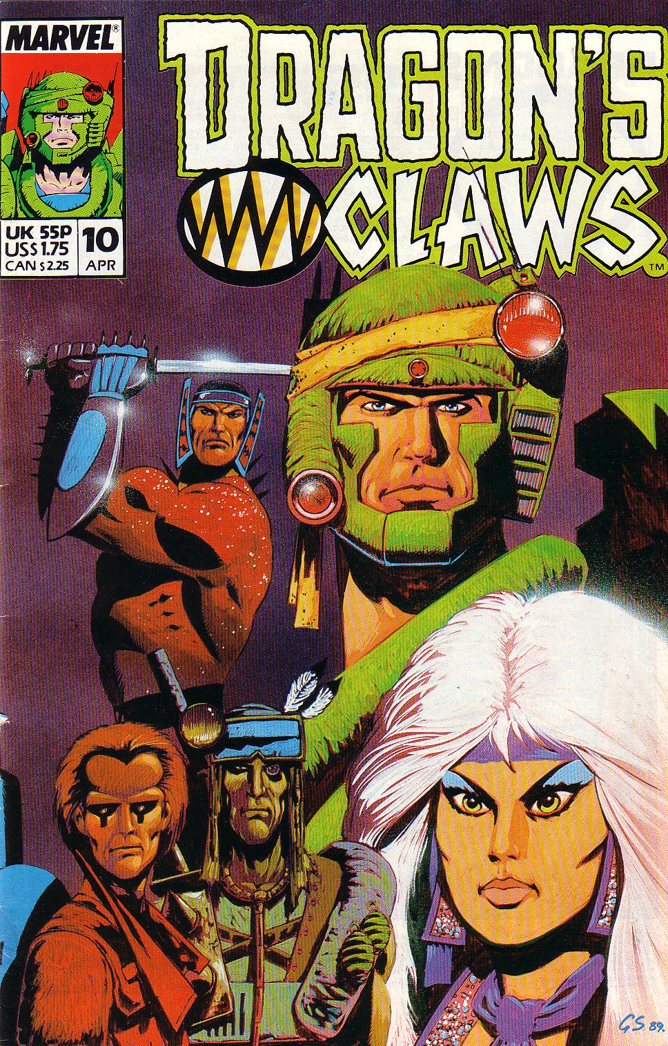 Read online Dragon's Claws comic -  Issue #10 - 1