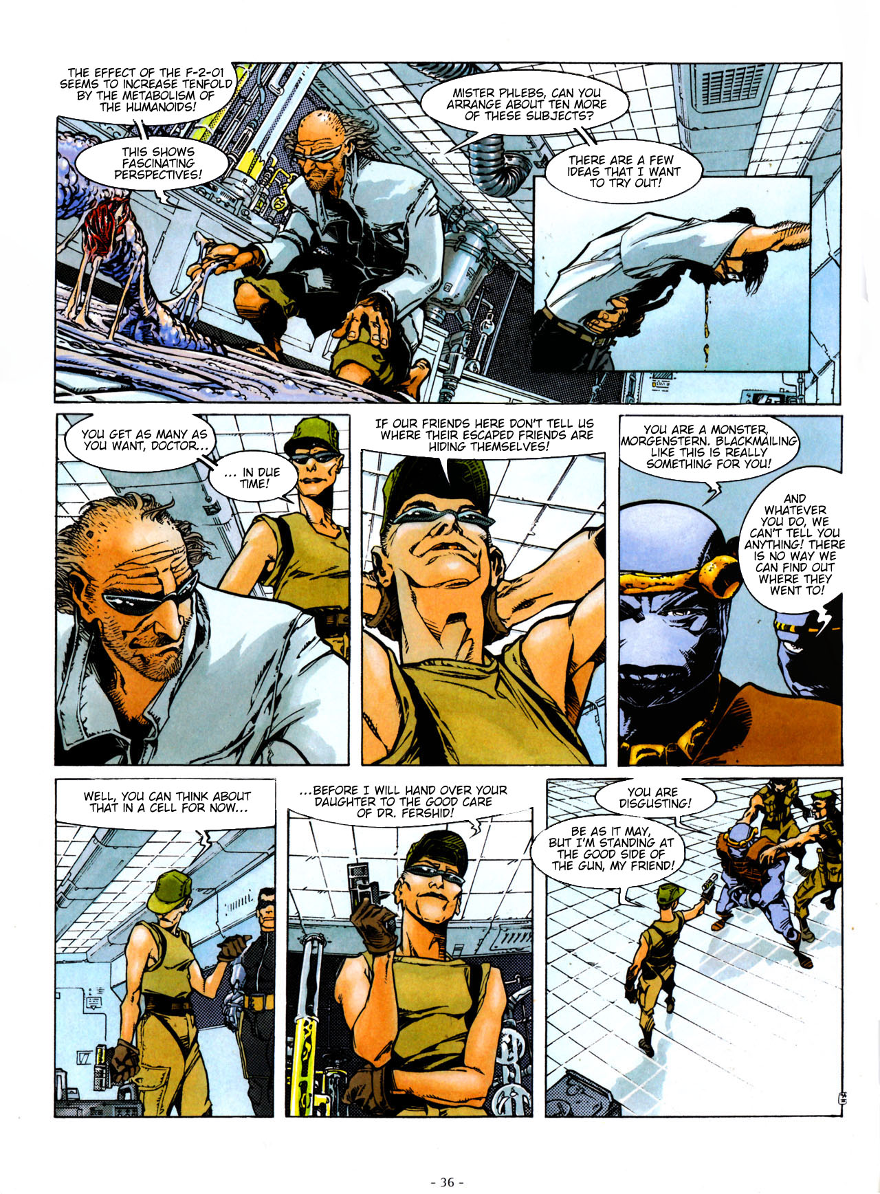 Read online Aquablue comic -  Issue #4 - 37