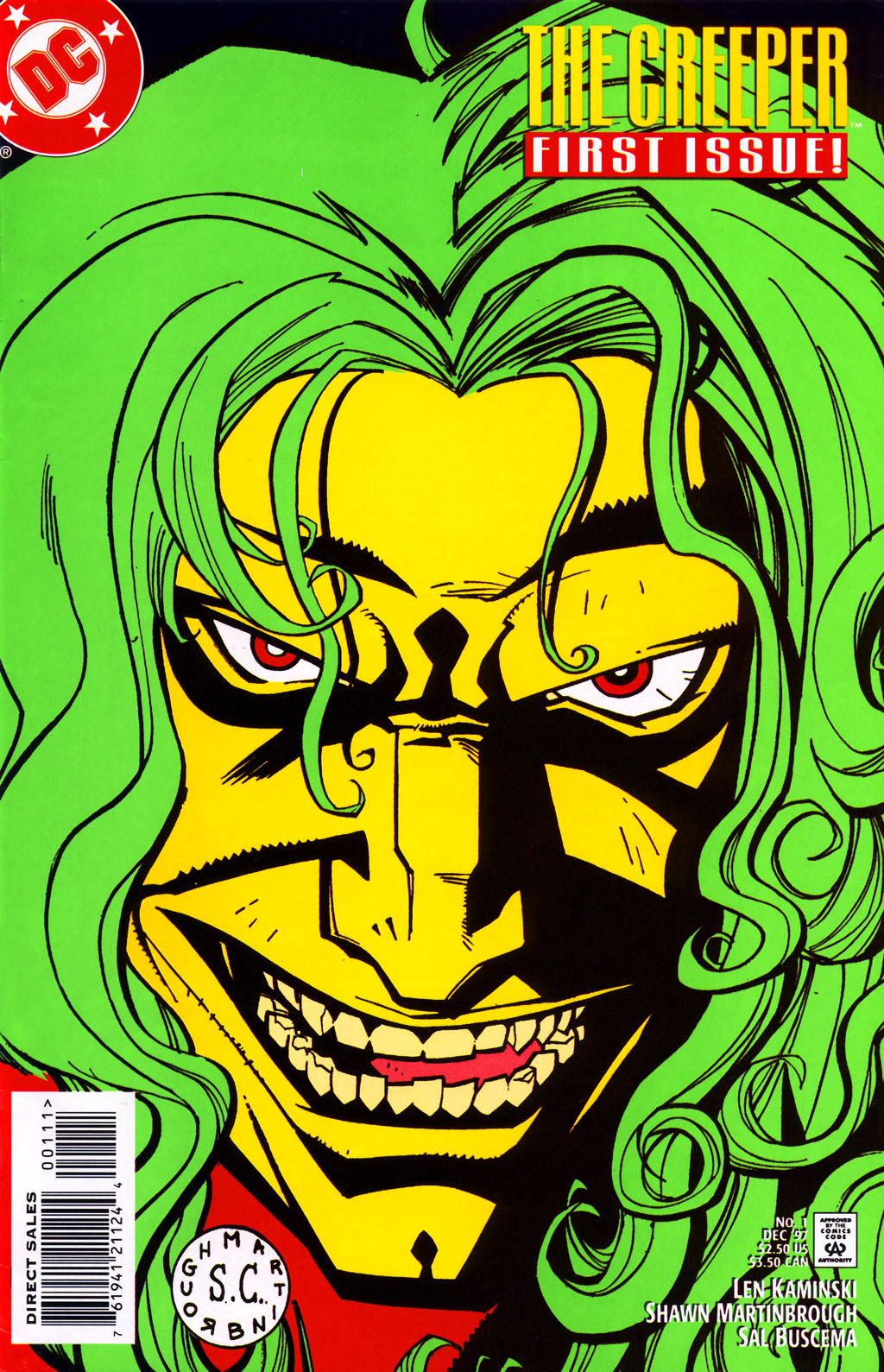 Read online The Creeper (1997) comic -  Issue #1 - 1
