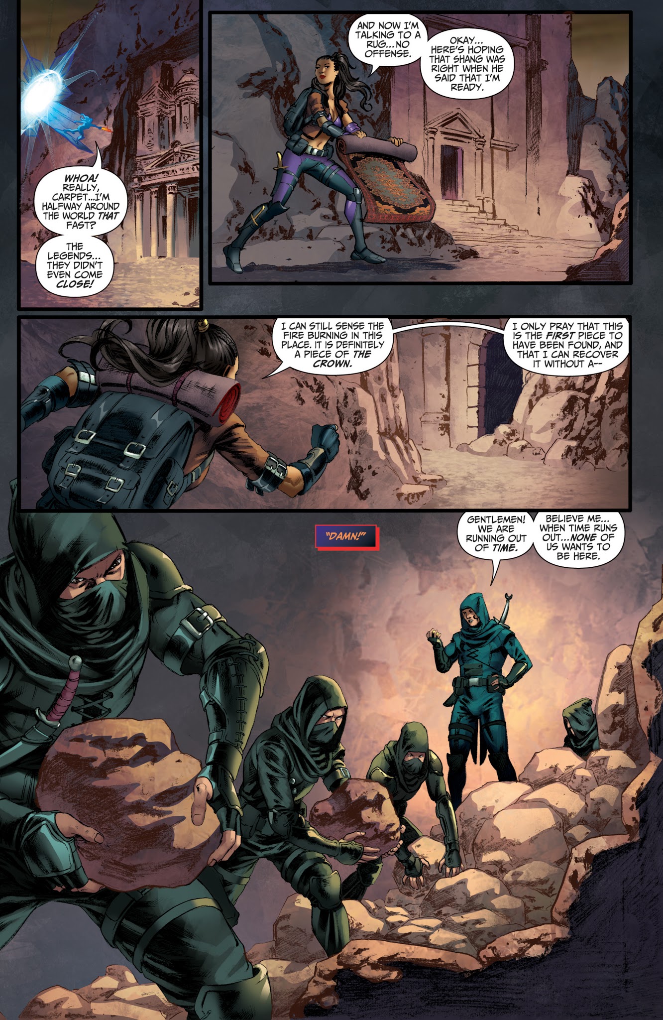 Read online Jasmine: Crown of Kings comic -  Issue #1 - 11