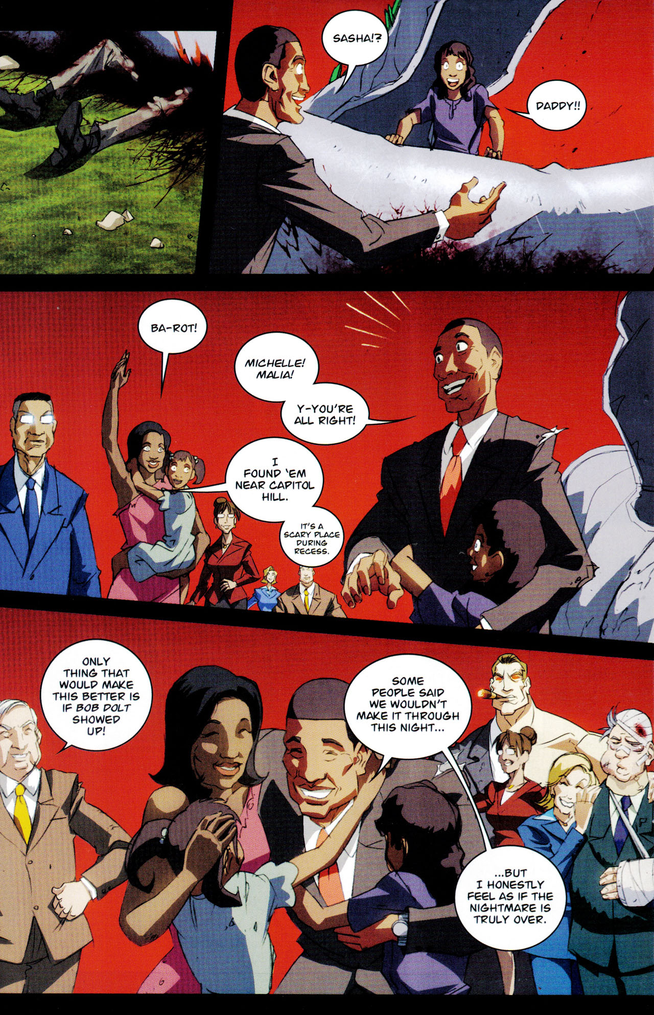 Read online President Evil comic -  Issue #3 - 10