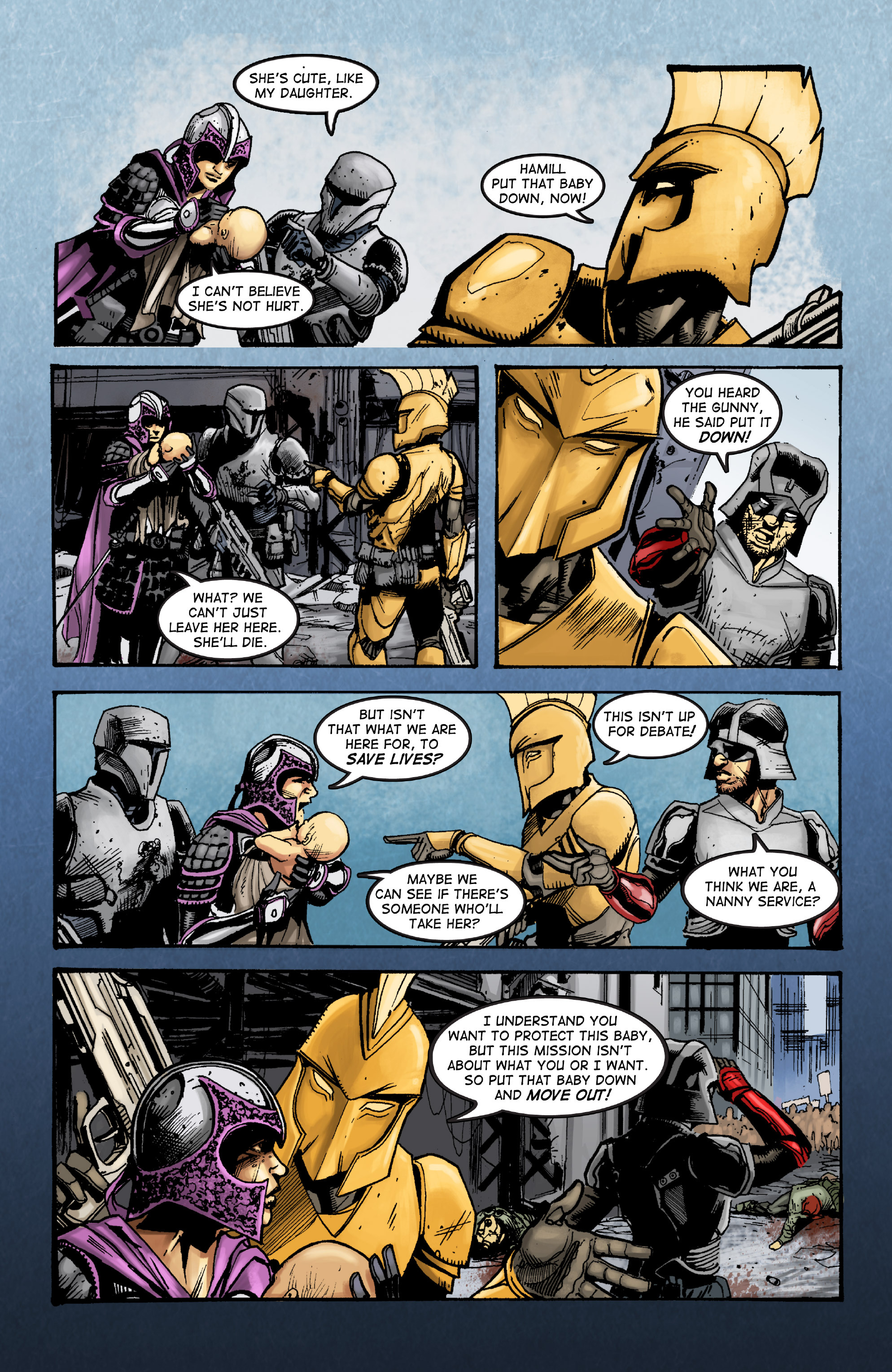 Read online The Heroes of Echo Company comic -  Issue #3 - 8