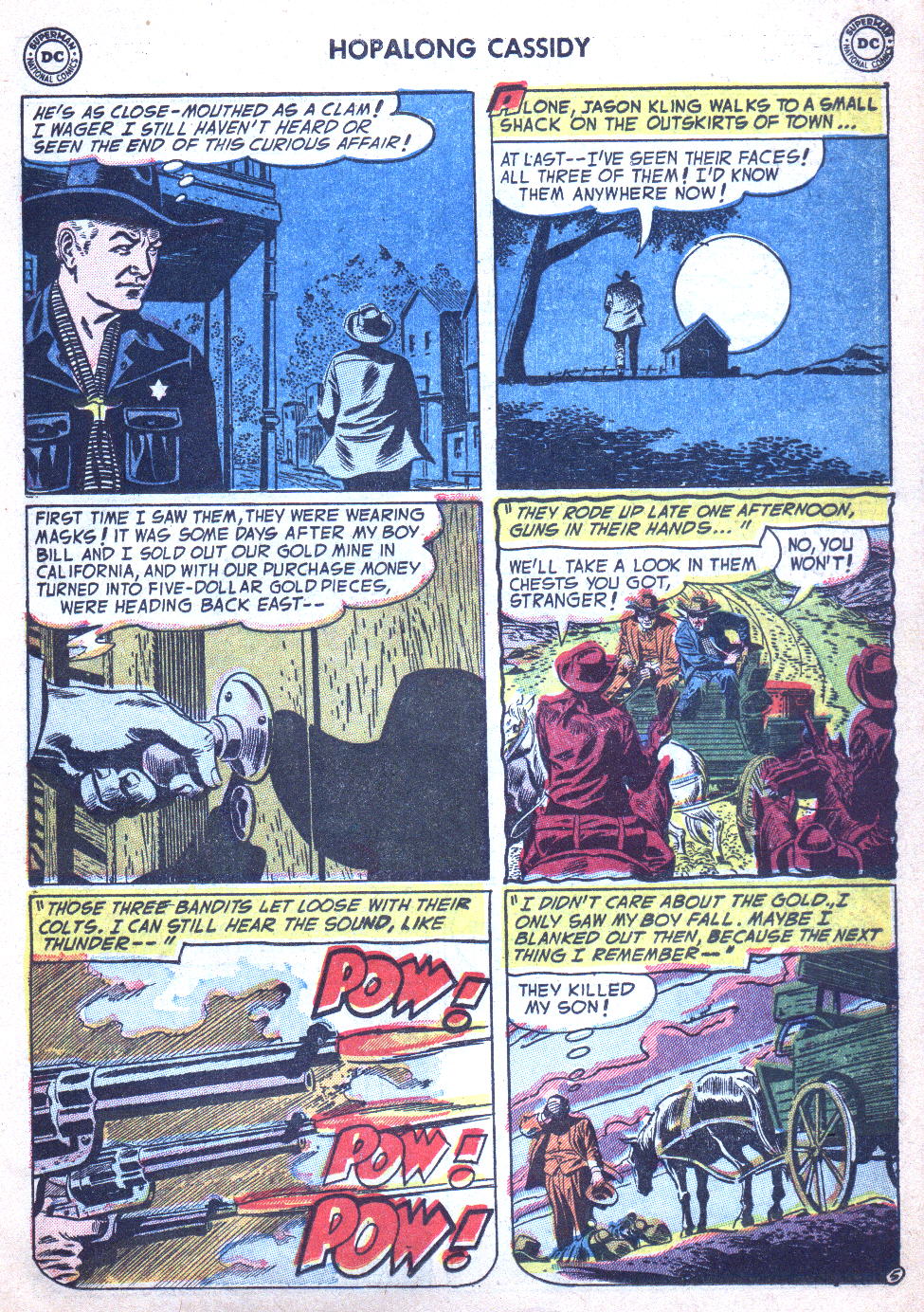 Read online Hopalong Cassidy comic -  Issue #86 - 19