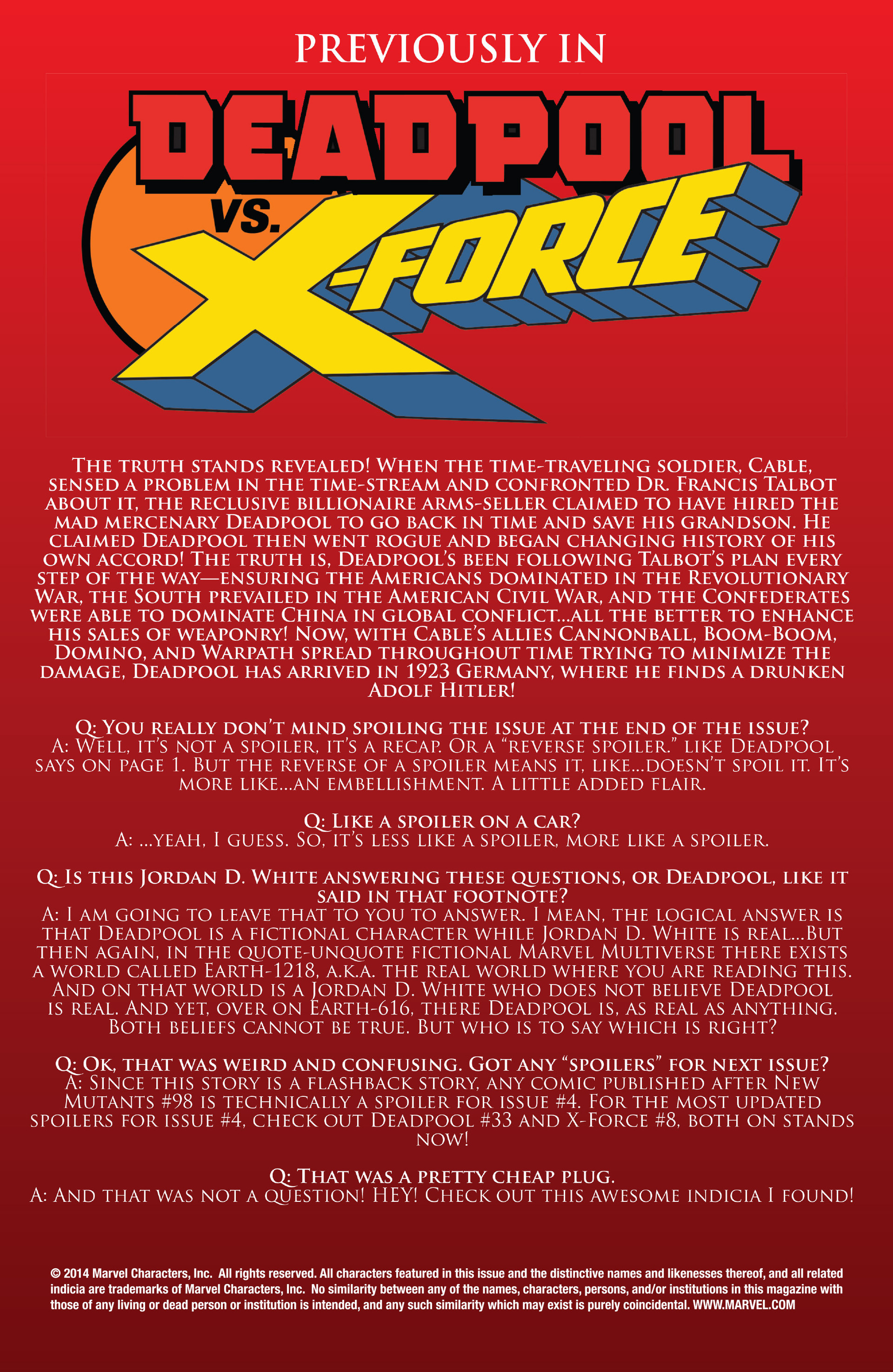Read online Deadpool vs. X-Force comic -  Issue #3 - 23