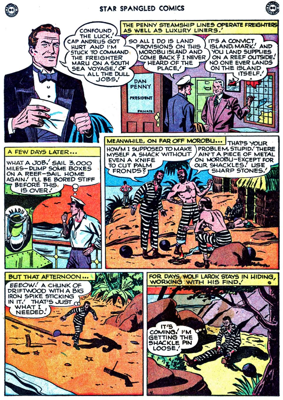 Read online Star Spangled Comics comic -  Issue #90 - 17