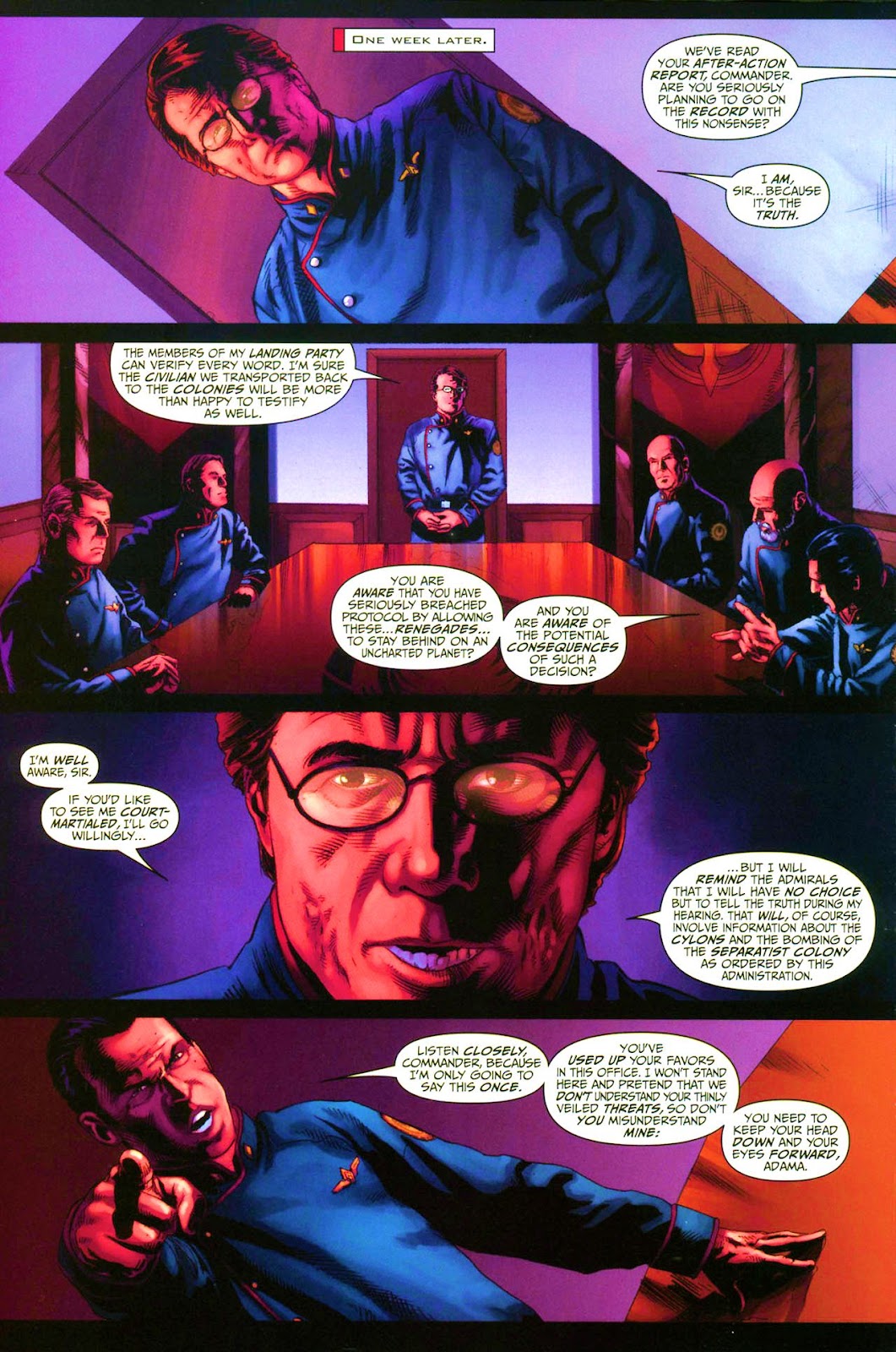 Battlestar Galactica: Season Zero issue 2 - Page 20