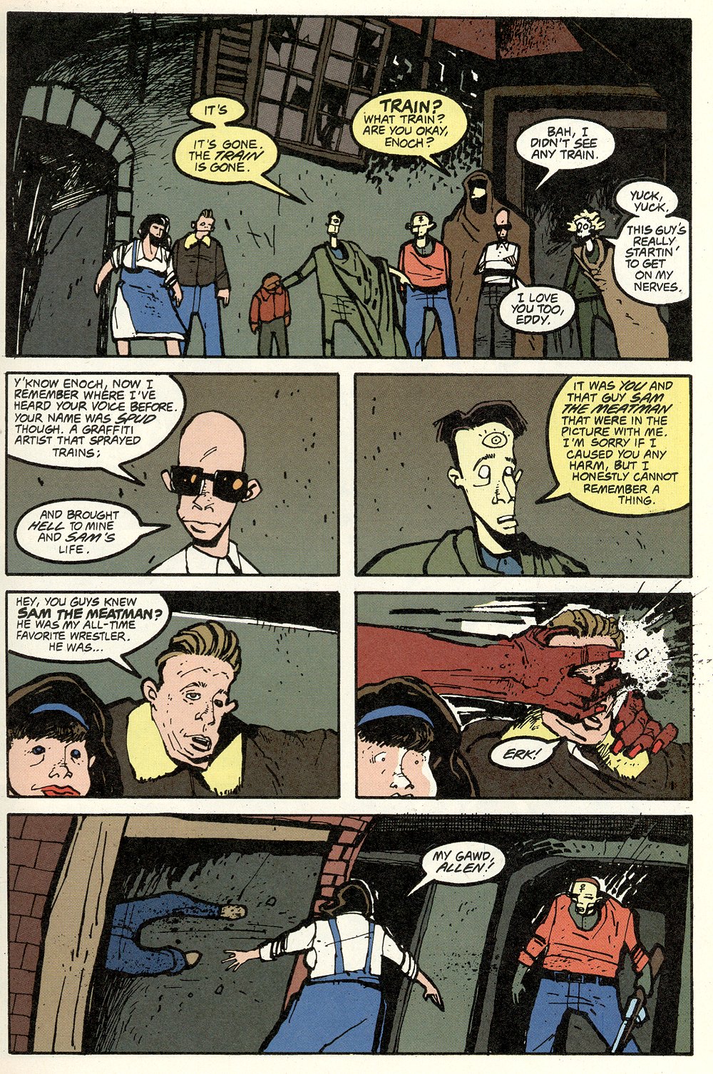 Read online Ted McKeever's Metropol AD comic -  Issue #3 - 9
