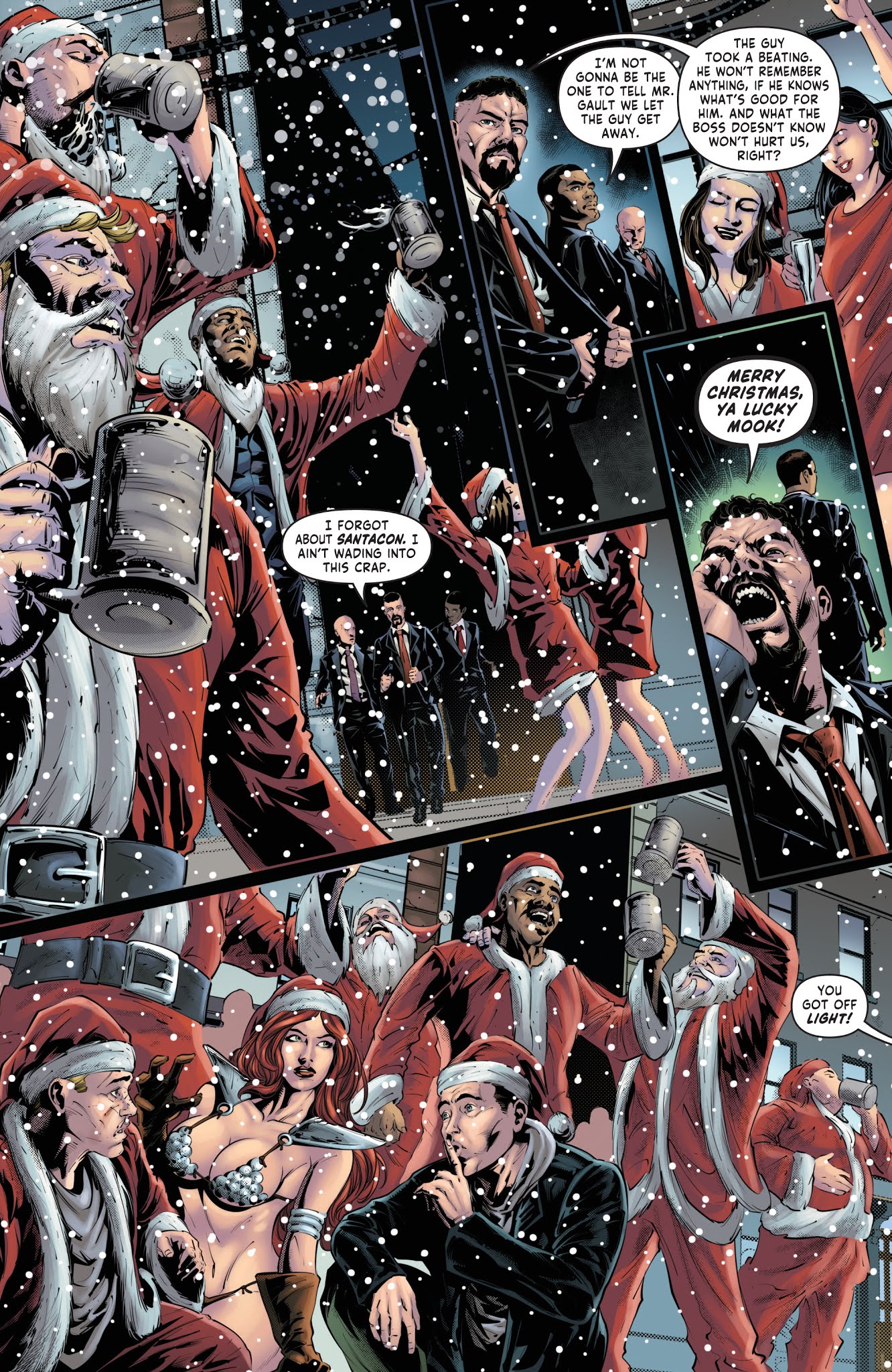 Read online Red Sonja: Holiday Special comic -  Issue # Full - 19