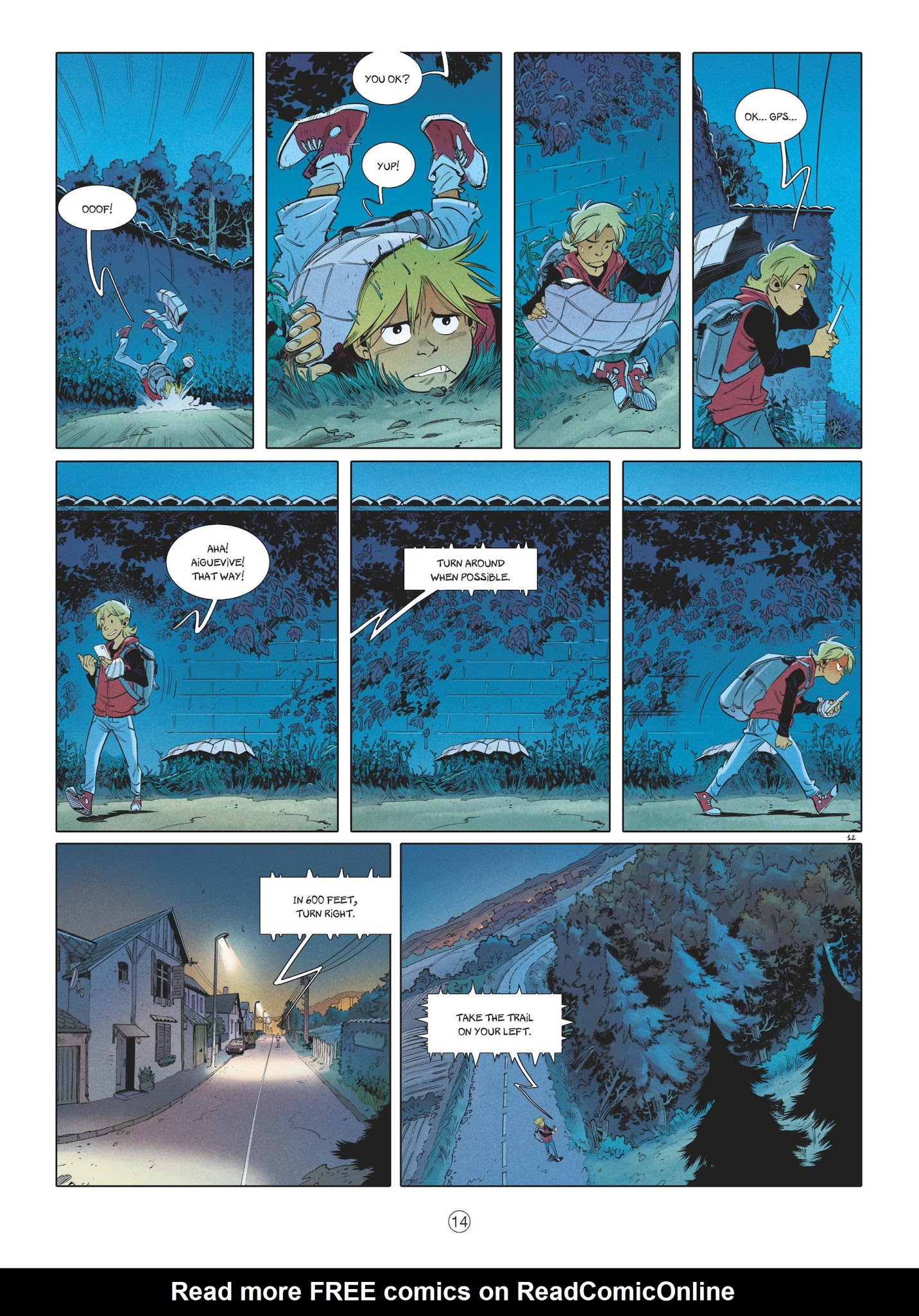 Read online FRNK comic -  Issue #1 - 14