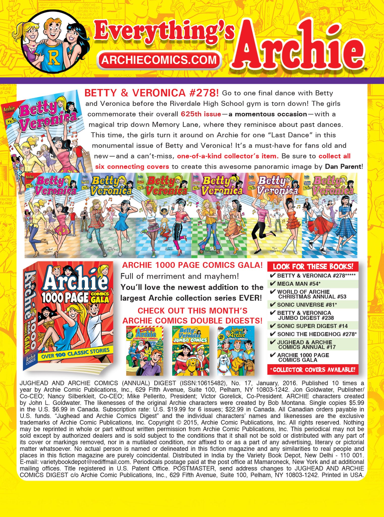 Read online Jughead and Archie Double Digest comic -  Issue #17 - 187