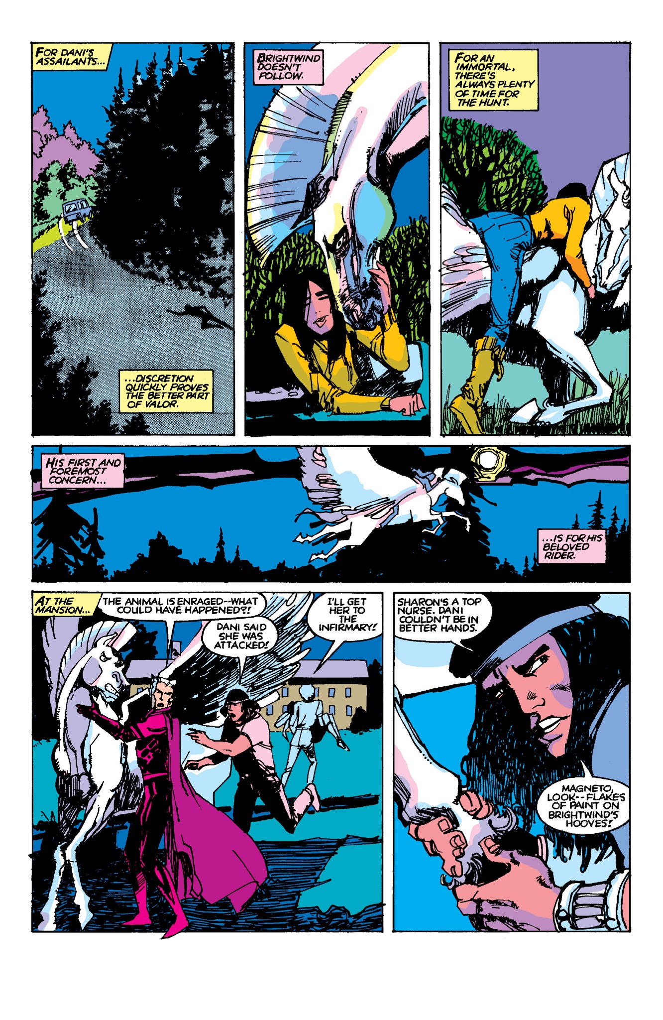 Read online New Mutants Classic comic -  Issue # TPB 5 - 135