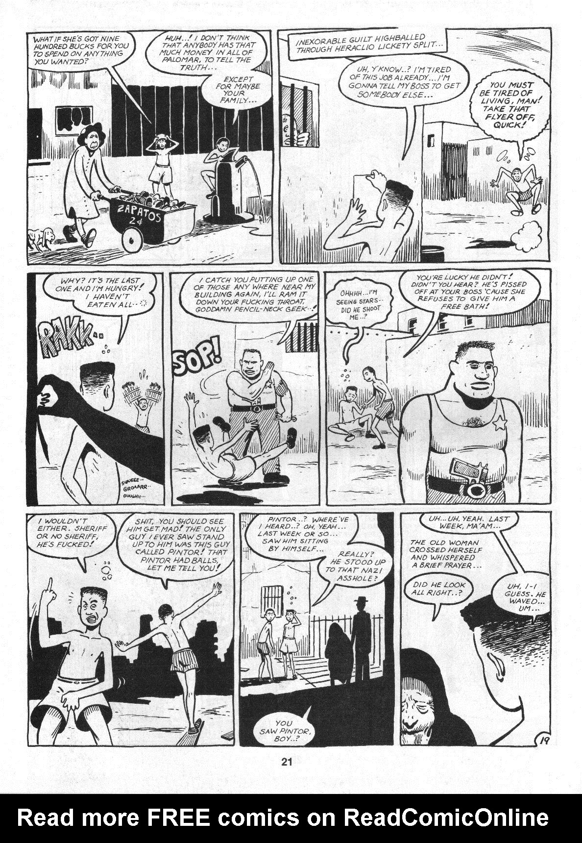 Read online Love and Rockets (1982) comic -  Issue #3 - 23