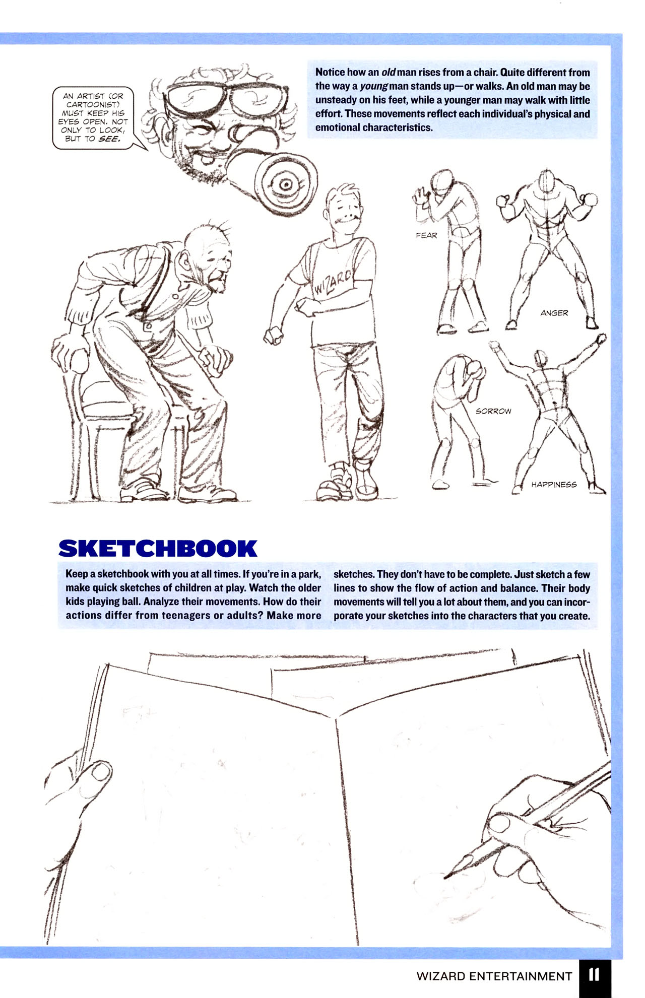 Read online Wizard How to Draw Sampler comic -  Issue # Full - 12