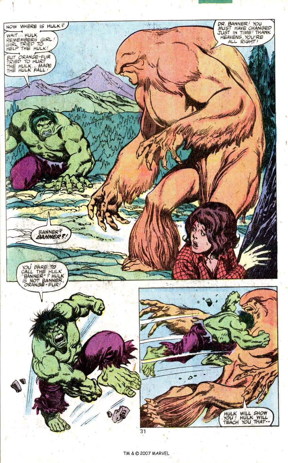 Read online The Incredible Hulk (1968) comic -  Issue # _Annual 1979 - 33