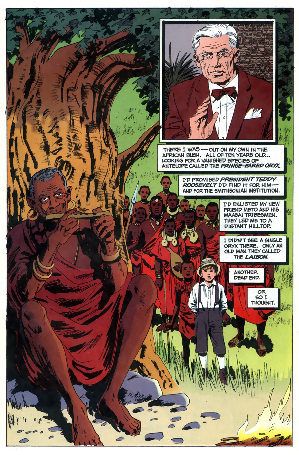 Read online Young Indiana Jones Chronicles comic -  Issue #4 - 3