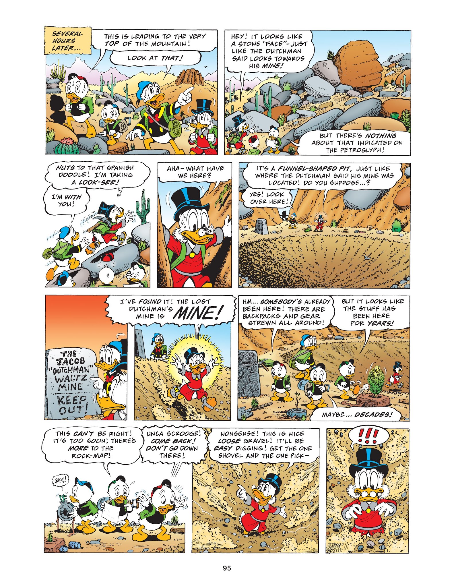 Read online Walt Disney Uncle Scrooge and Donald Duck: The Don Rosa Library comic -  Issue # TPB 8 (Part 1) - 96