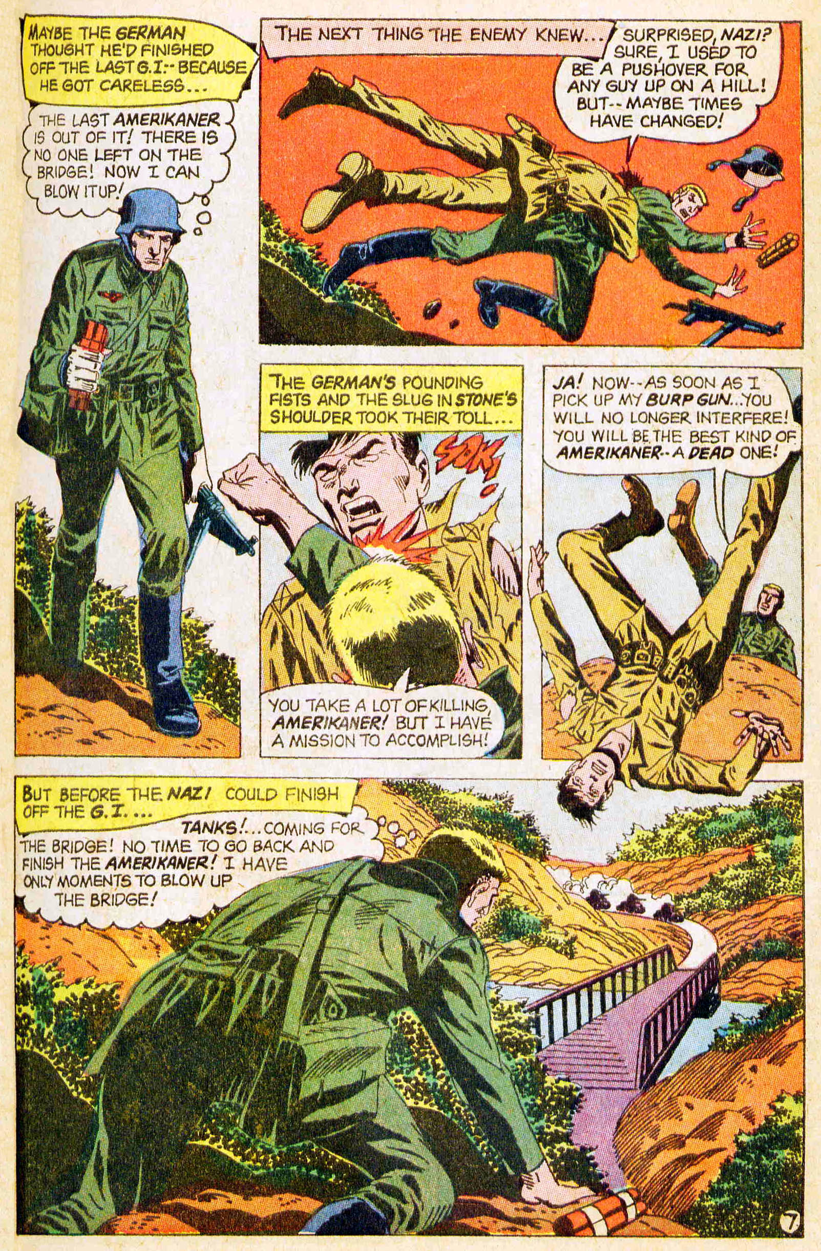 Read online Our Army at War (1952) comic -  Issue #185 - 28