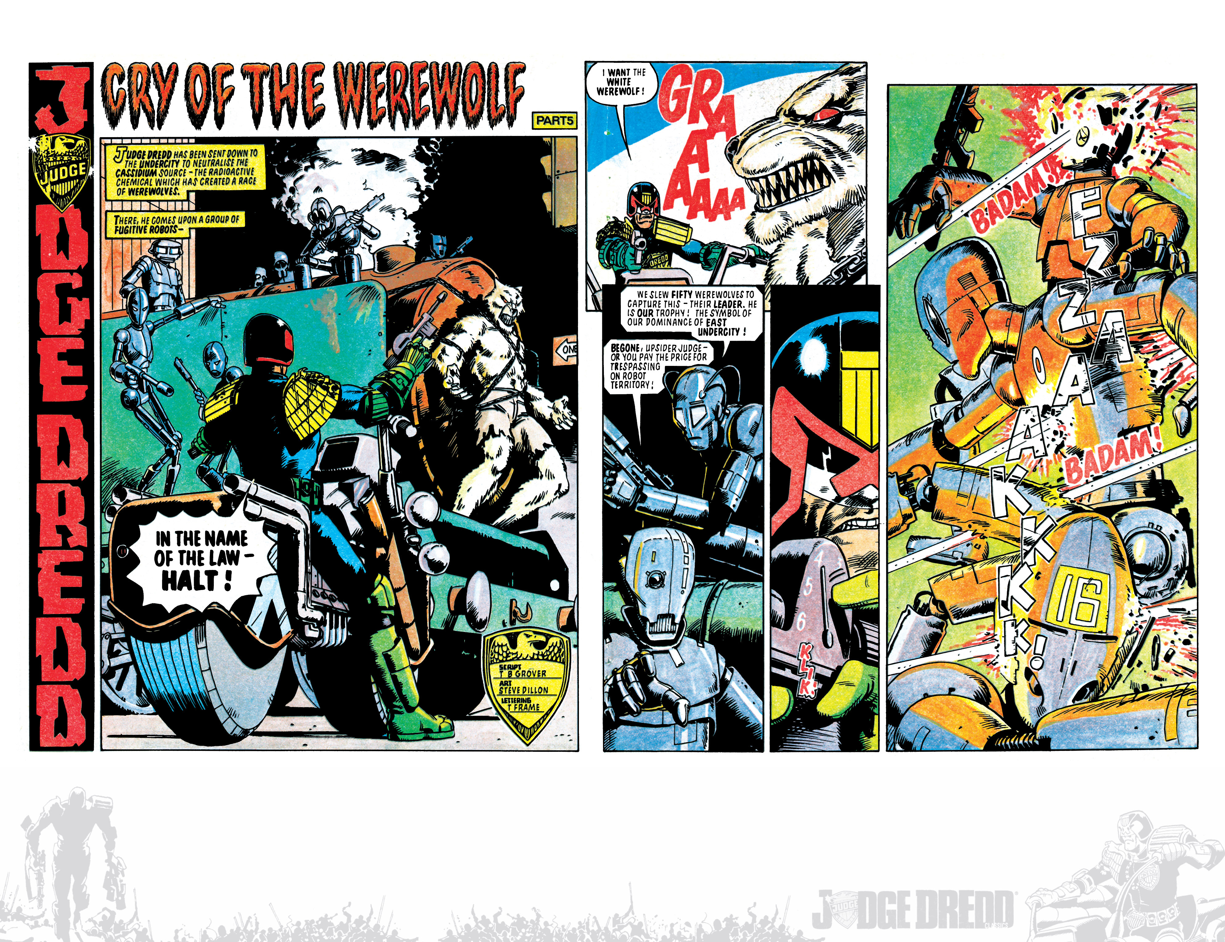 Read online Judge Dredd: Cry of the Werewolf comic -  Issue # Full - 28