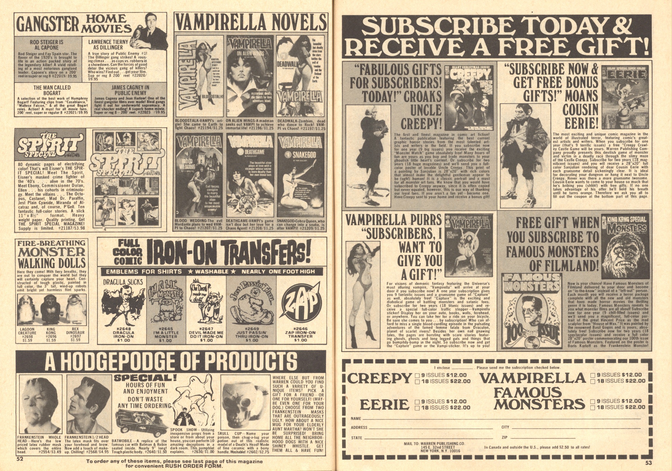 Read online Creepy (1964) comic -  Issue #87 - 52