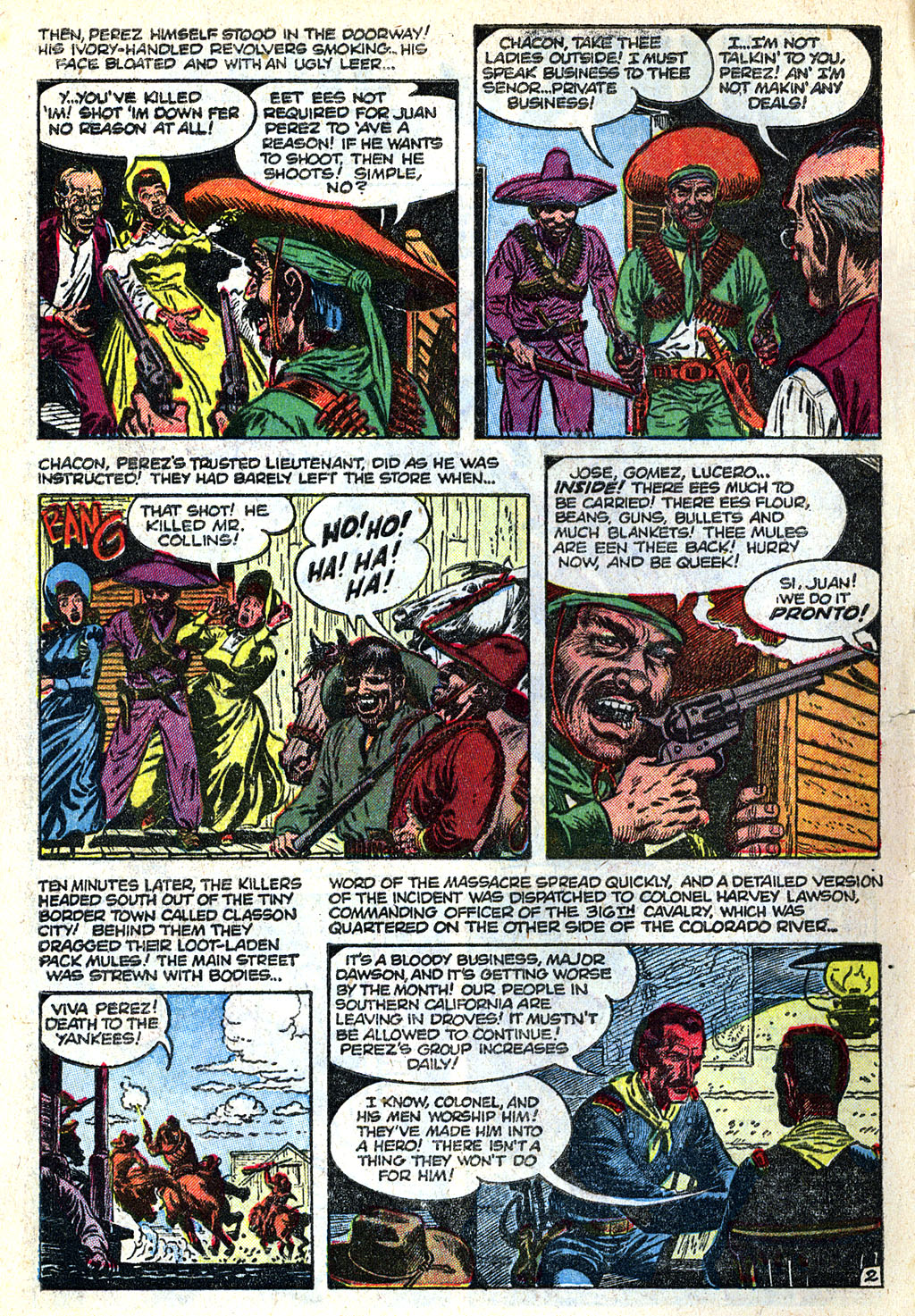 Read online Western Outlaws (1954) comic -  Issue #1 - 4