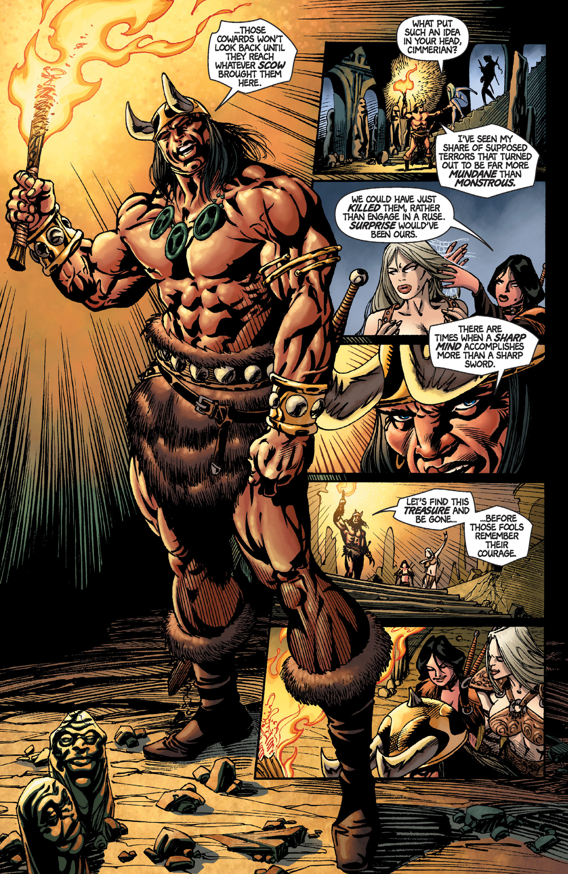 Read online Conan: The Daughters of Midora and Other Stories comic -  Issue # TPB - 86