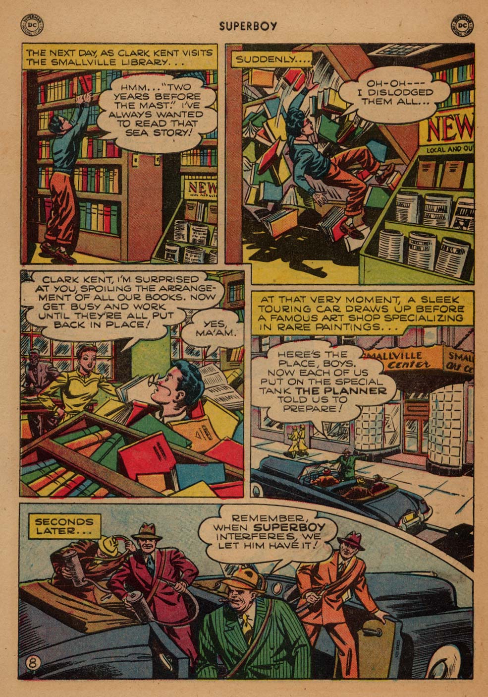 Read online Superboy (1949) comic -  Issue #5 - 36