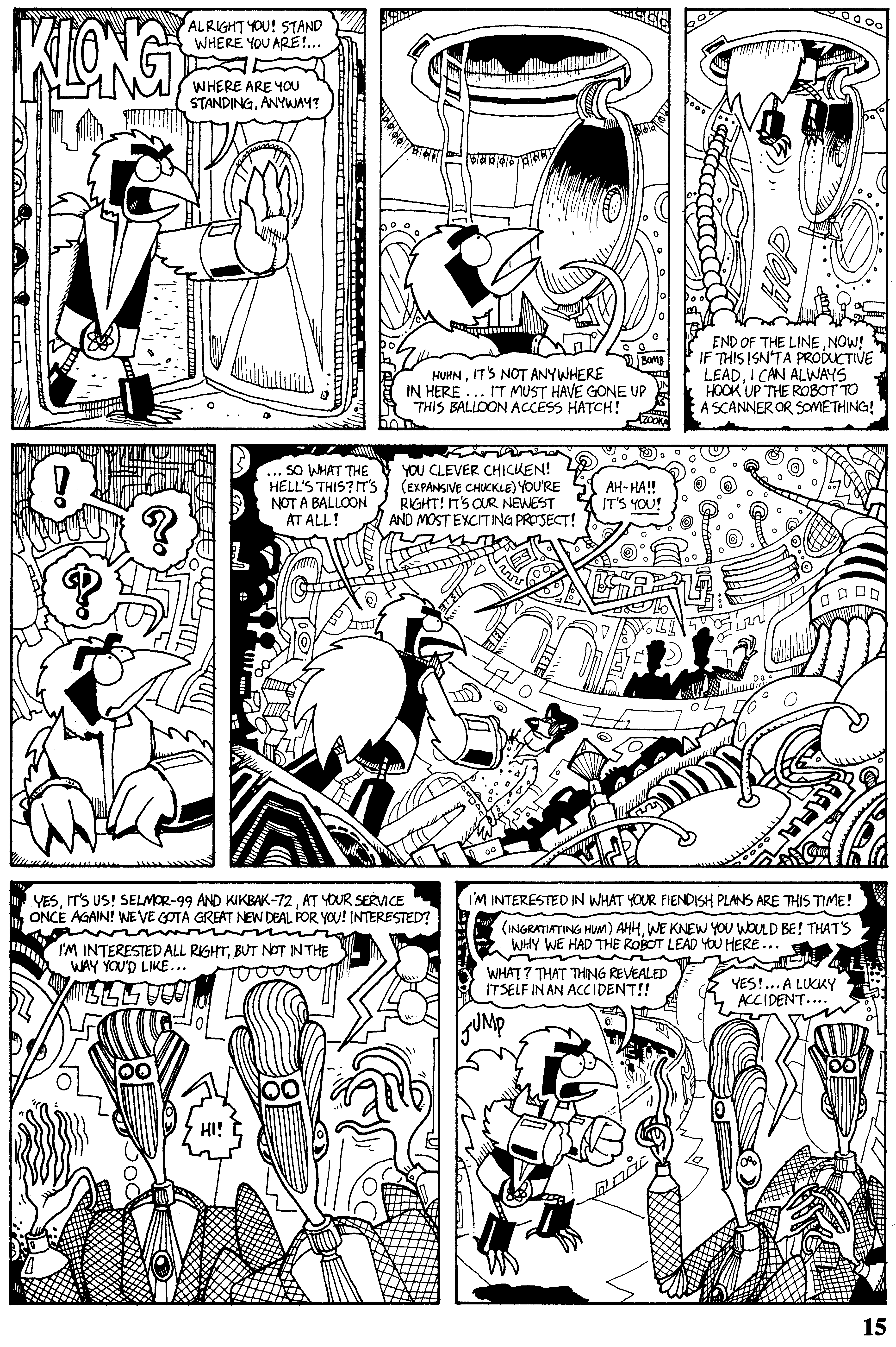 Read online Critters comic -  Issue #39 - 17