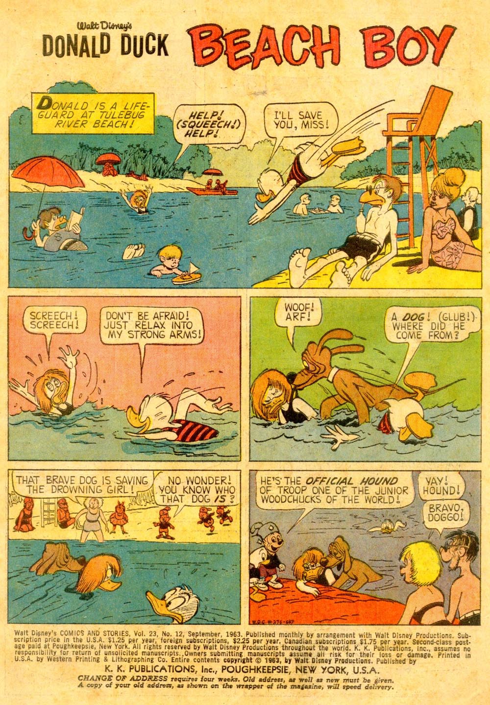 Read online Walt Disney's Comics and Stories comic -  Issue #276 - 2