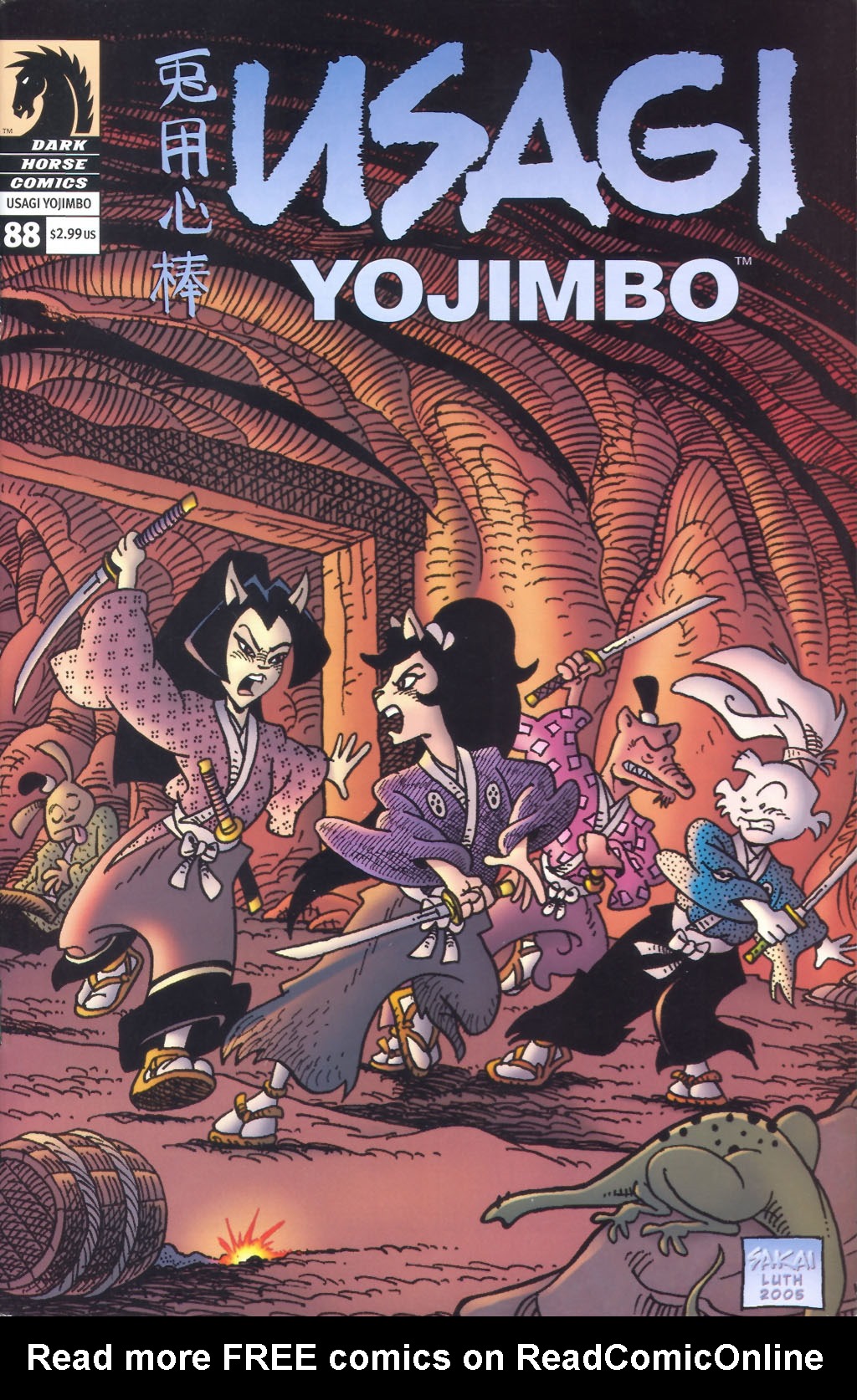 Read online Usagi Yojimbo (1996) comic -  Issue #88 - 1