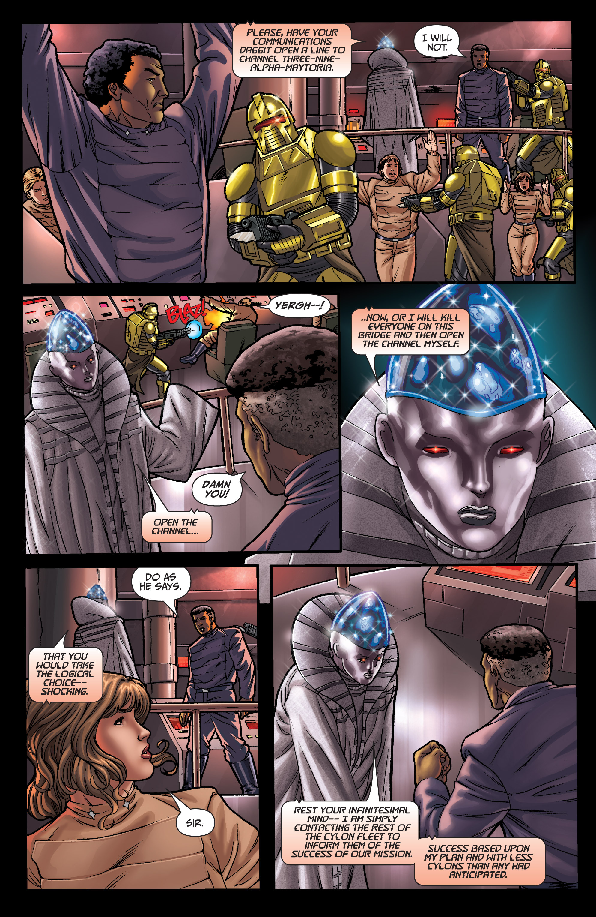 Read online Classic Battlestar Galactica (2006) comic -  Issue #5 - 8