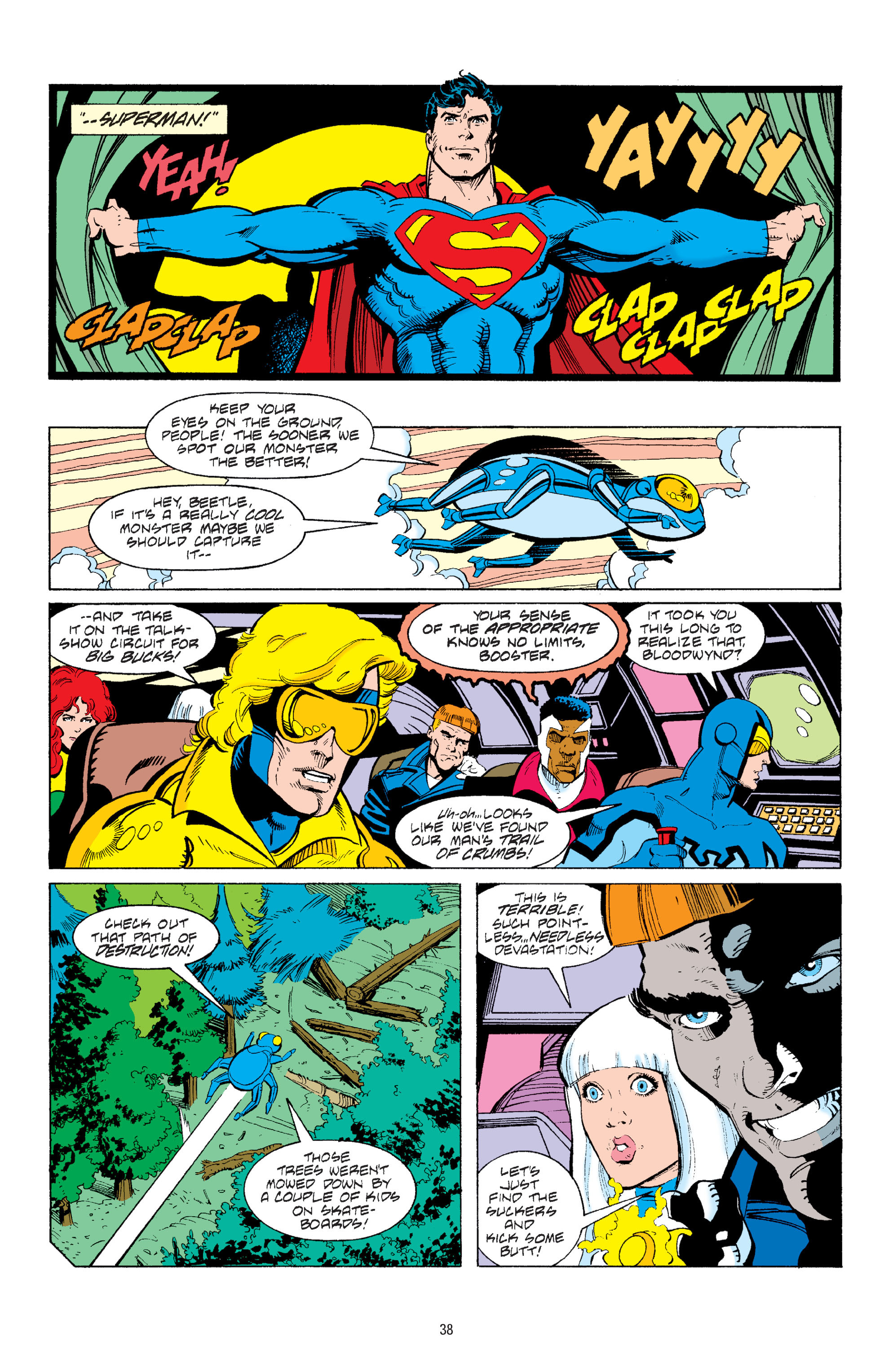 Read online Superman: The Death and Return of Superman Omnibus comic -  Issue # TPB (Part 1) - 33