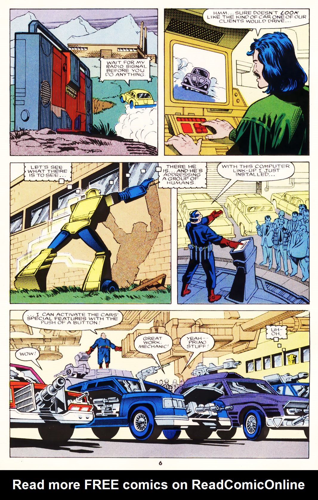 Read online The Transformers (UK) comic -  Issue #122 - 6