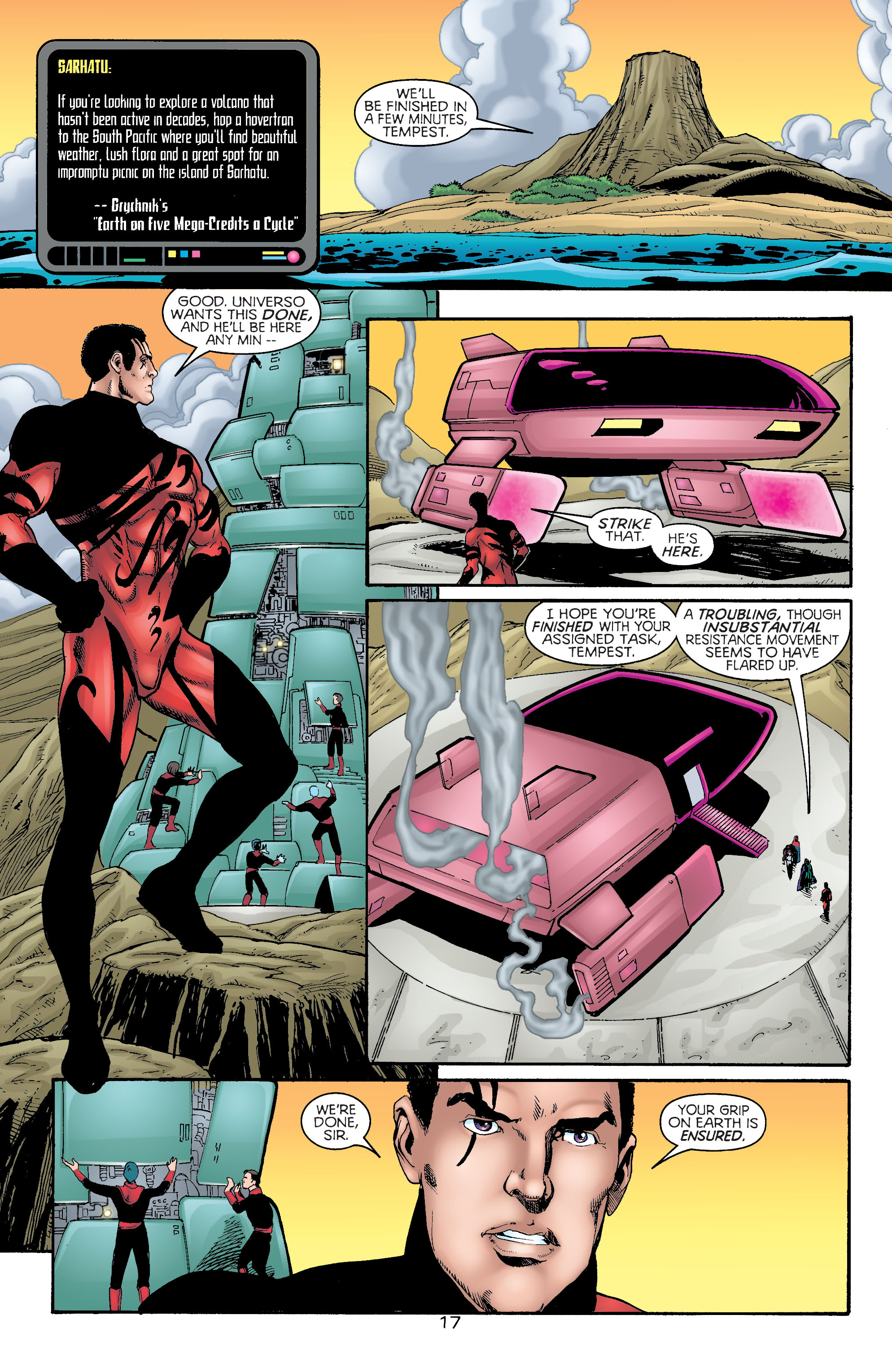 Read online Titans/Legion of Super-Heroes: Universe Ablaze comic -  Issue #4 - 19