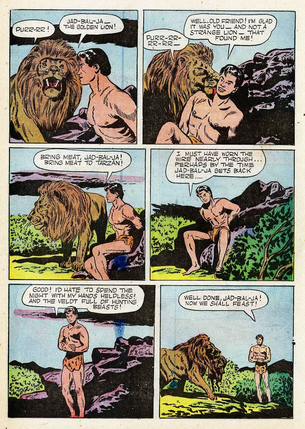 Read online Tarzan (1948) comic -  Issue #13 - 33