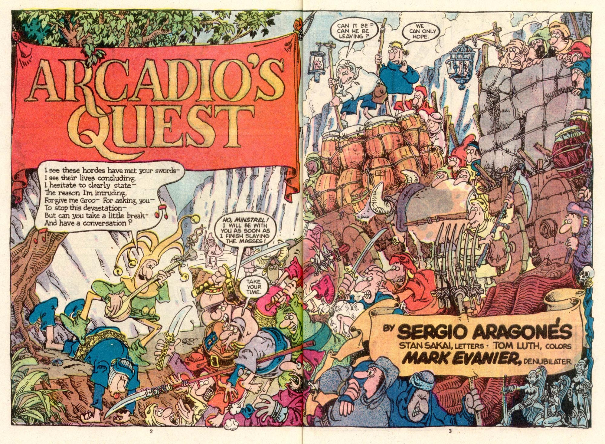 Read online Sergio Aragonés Groo the Wanderer comic -  Issue #24 - 3
