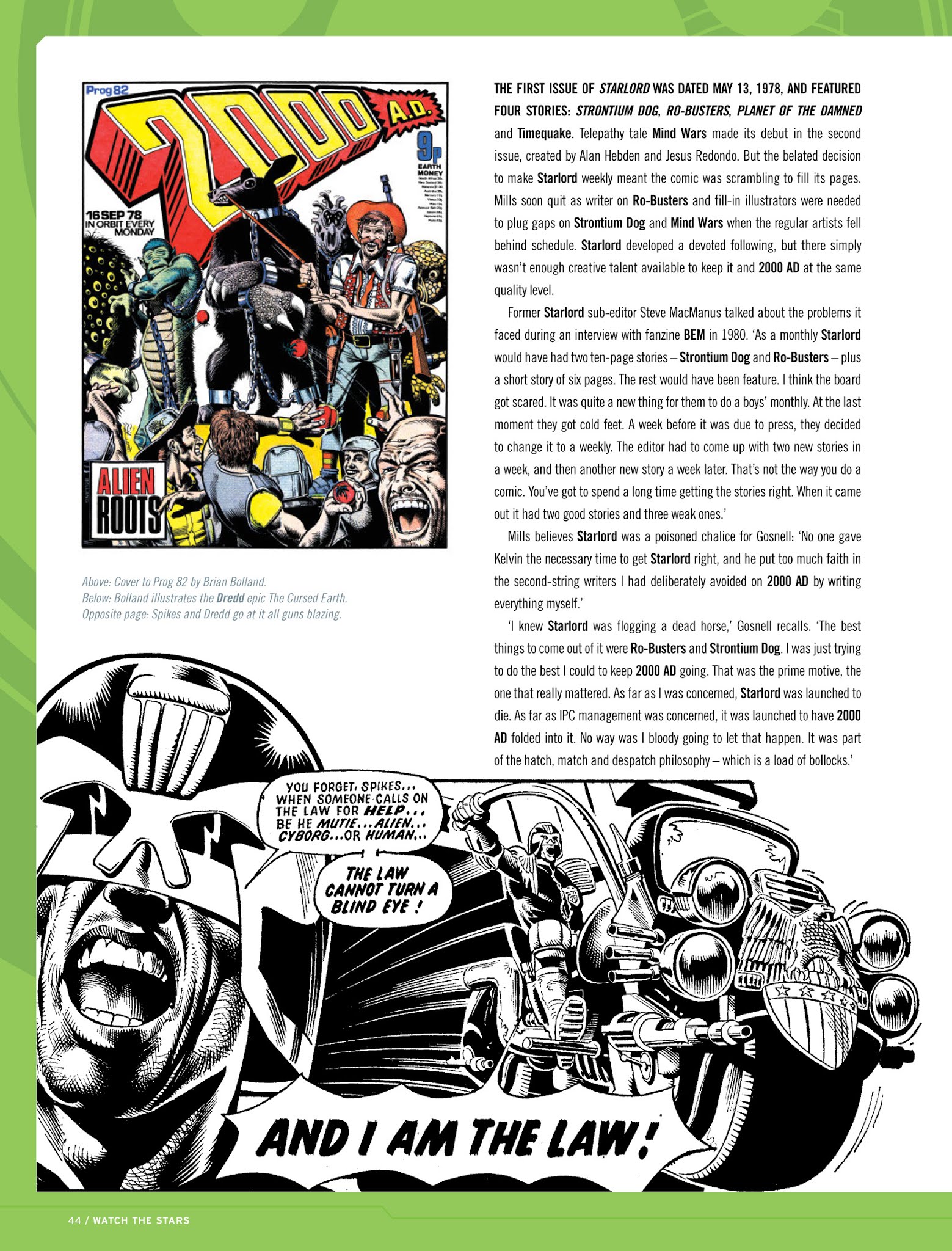 Read online Thrill-Power Overload: Forty Years of 2000 AD: Revised, Updated and Expanded! comic -  Issue # TPB (Part 1) - 45