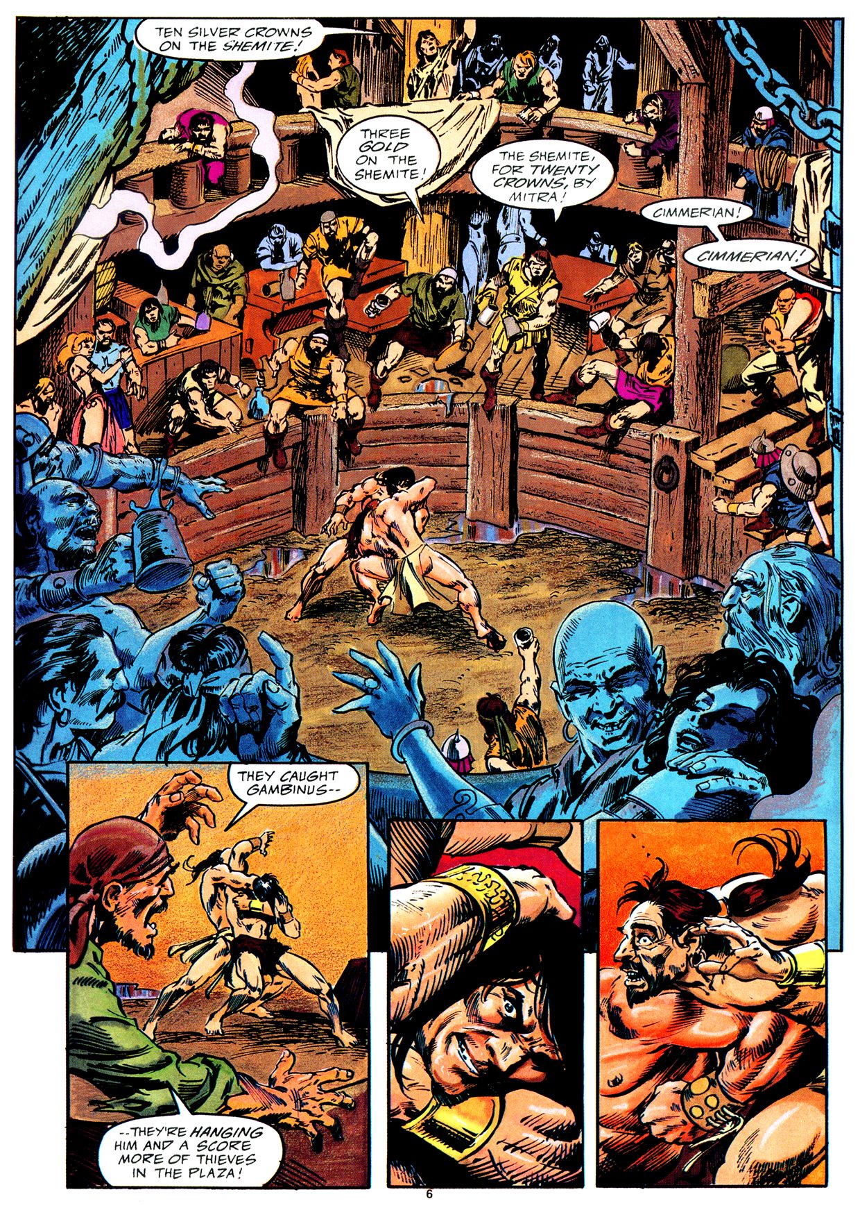 Read online Marvel Graphic Novel comic -  Issue #59 - Conan - The Horn of Azoth - 7
