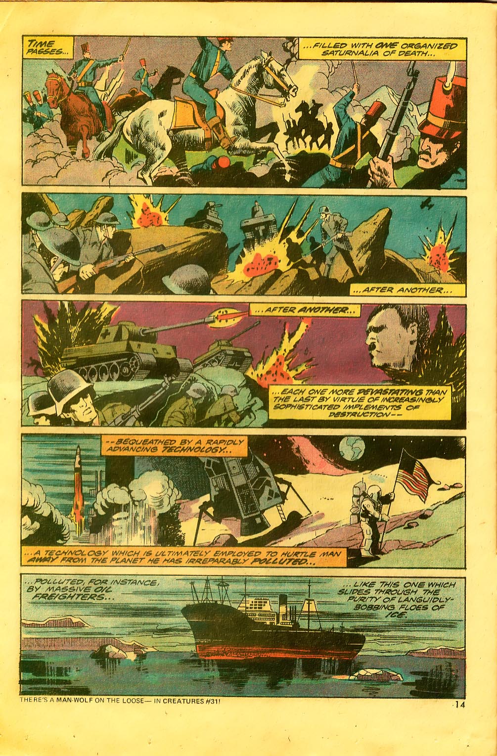 Read online Frankenstein (1973) comic -  Issue #12 - 9