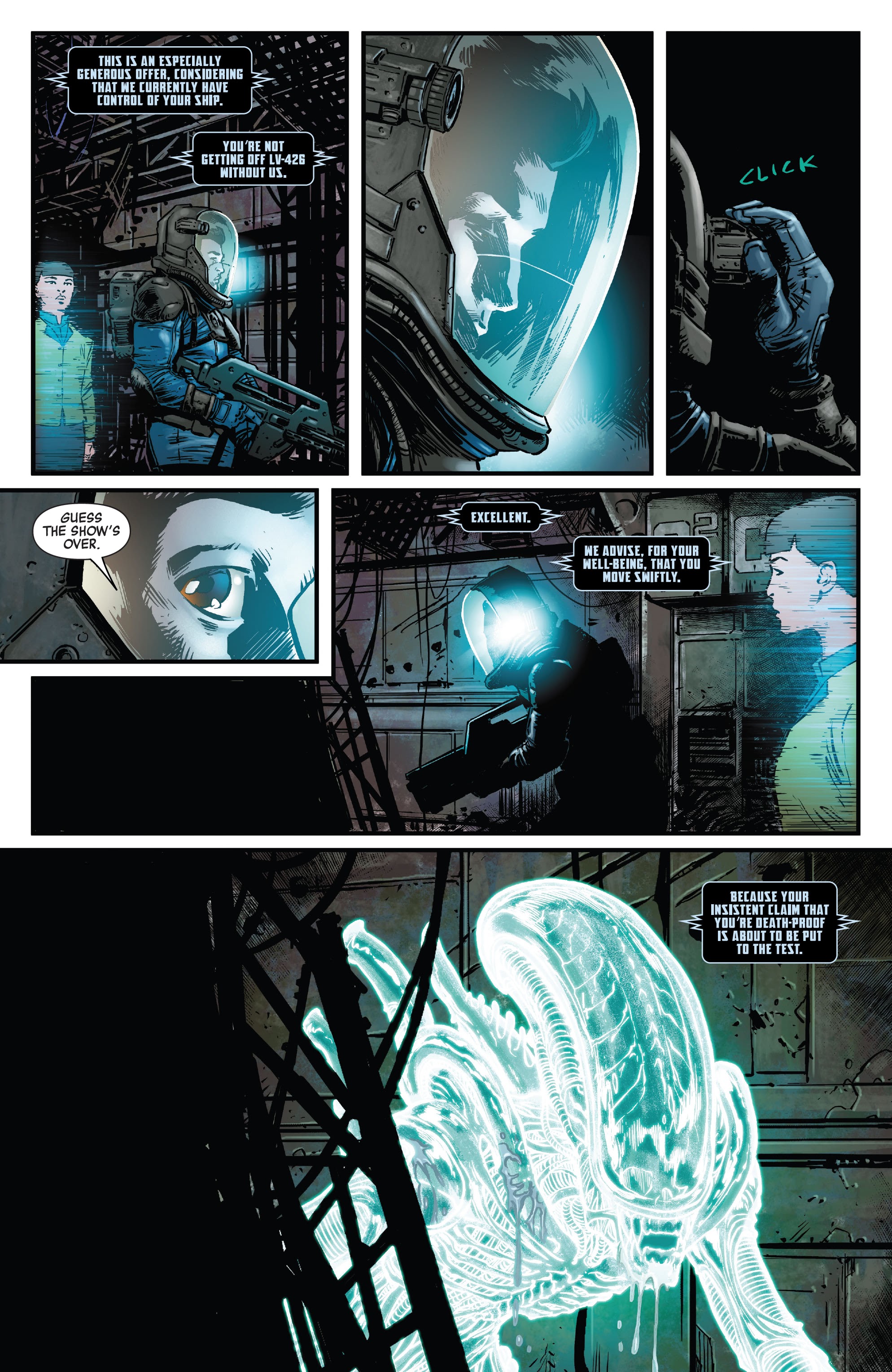 Read online Aliens: Aftermath comic -  Issue # Full - 29