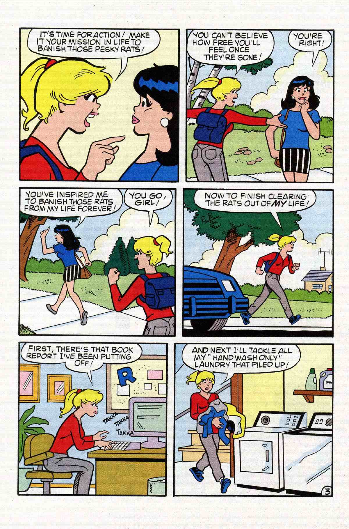 Read online Archie's Girls Betty and Veronica comic -  Issue #187 - 28
