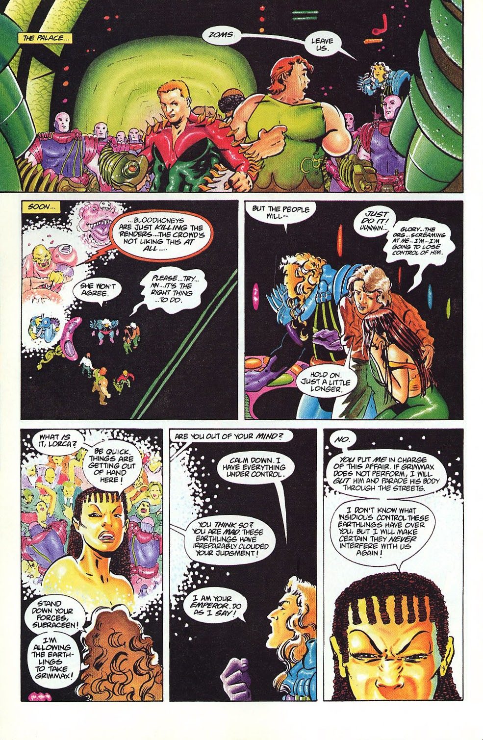 Read online Warriors of Plasm comic -  Issue #9 - 19